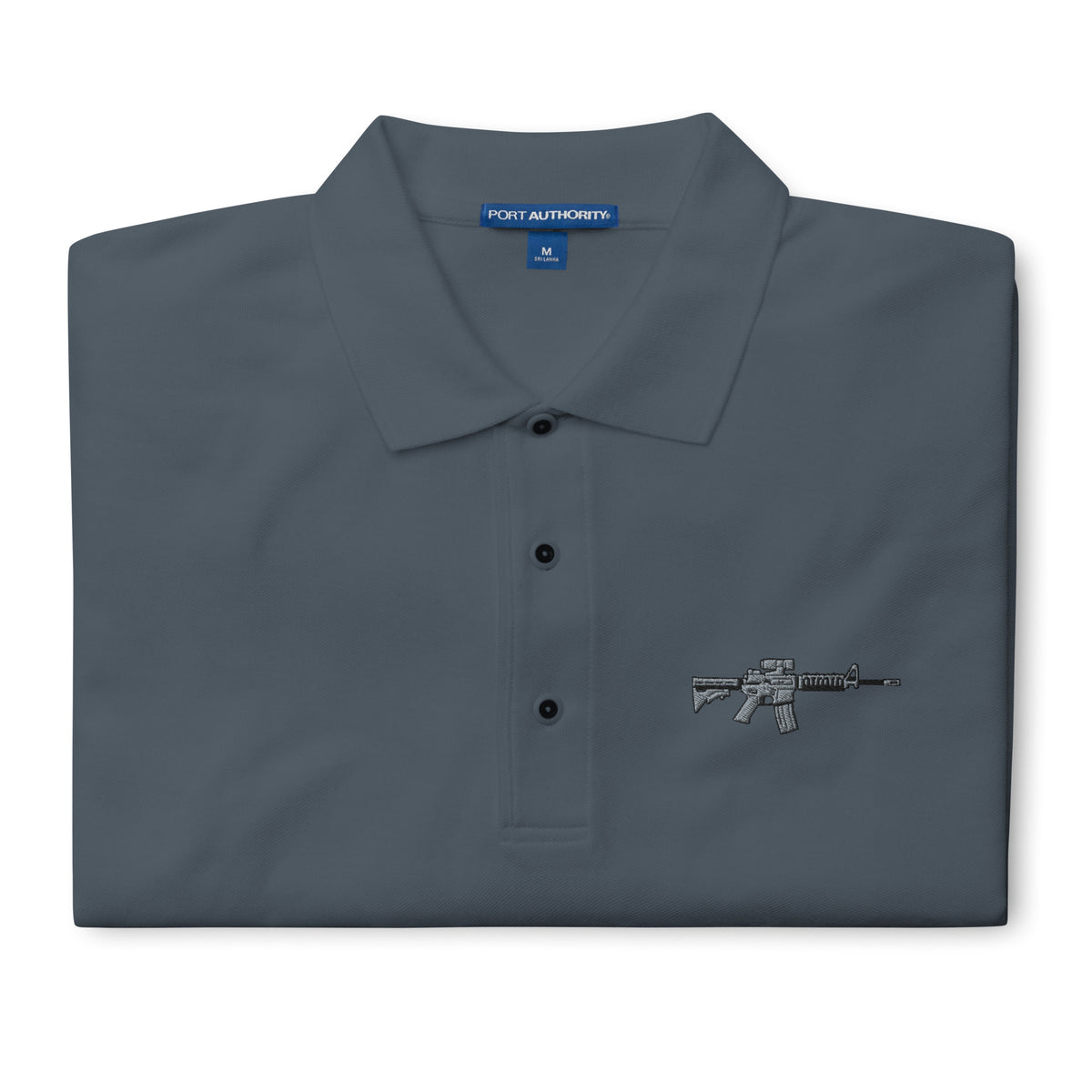 AR-15 Embroidered Men&#39;s Polo