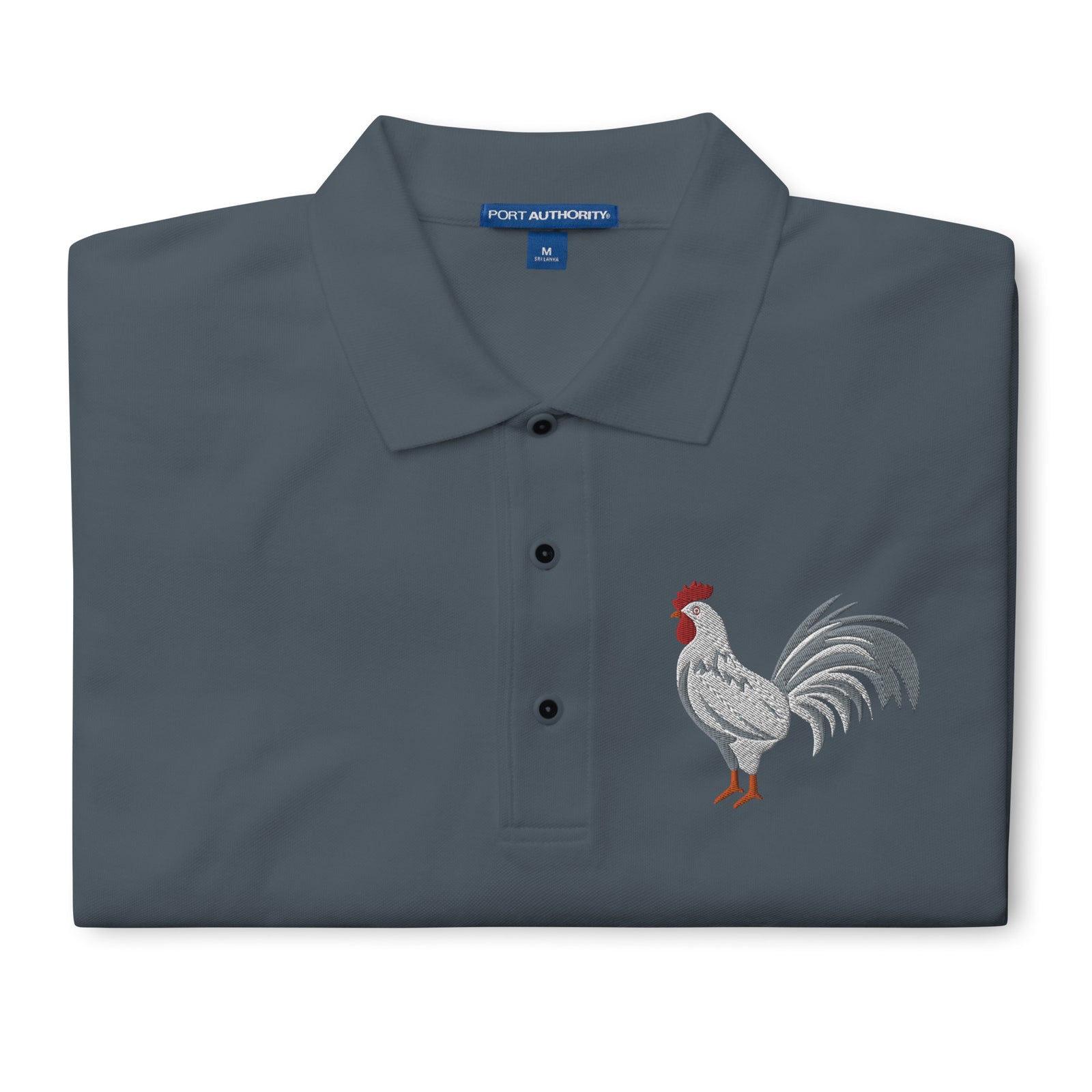 Huge White Cock Men's Polo
