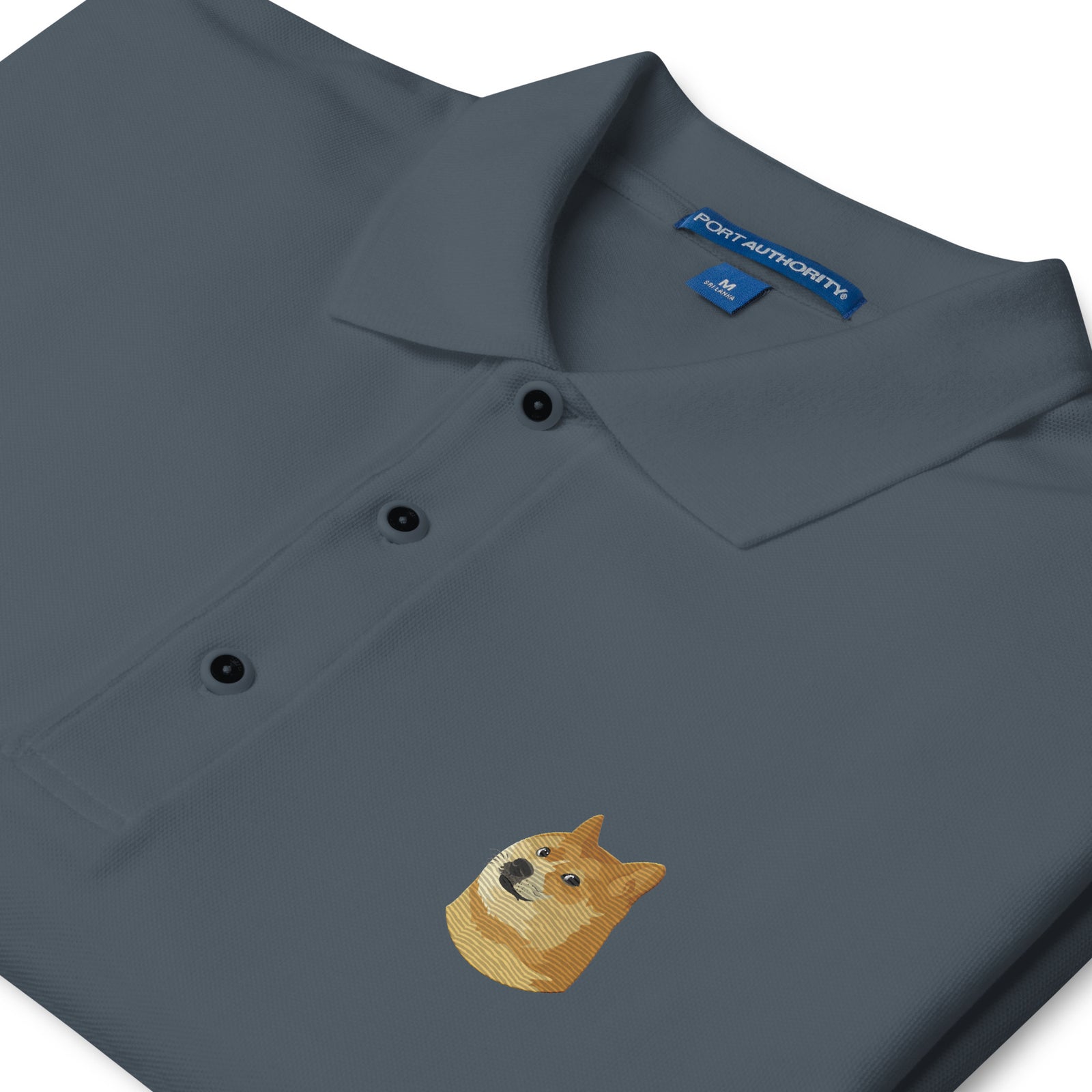 Doge Men's Meme Polo