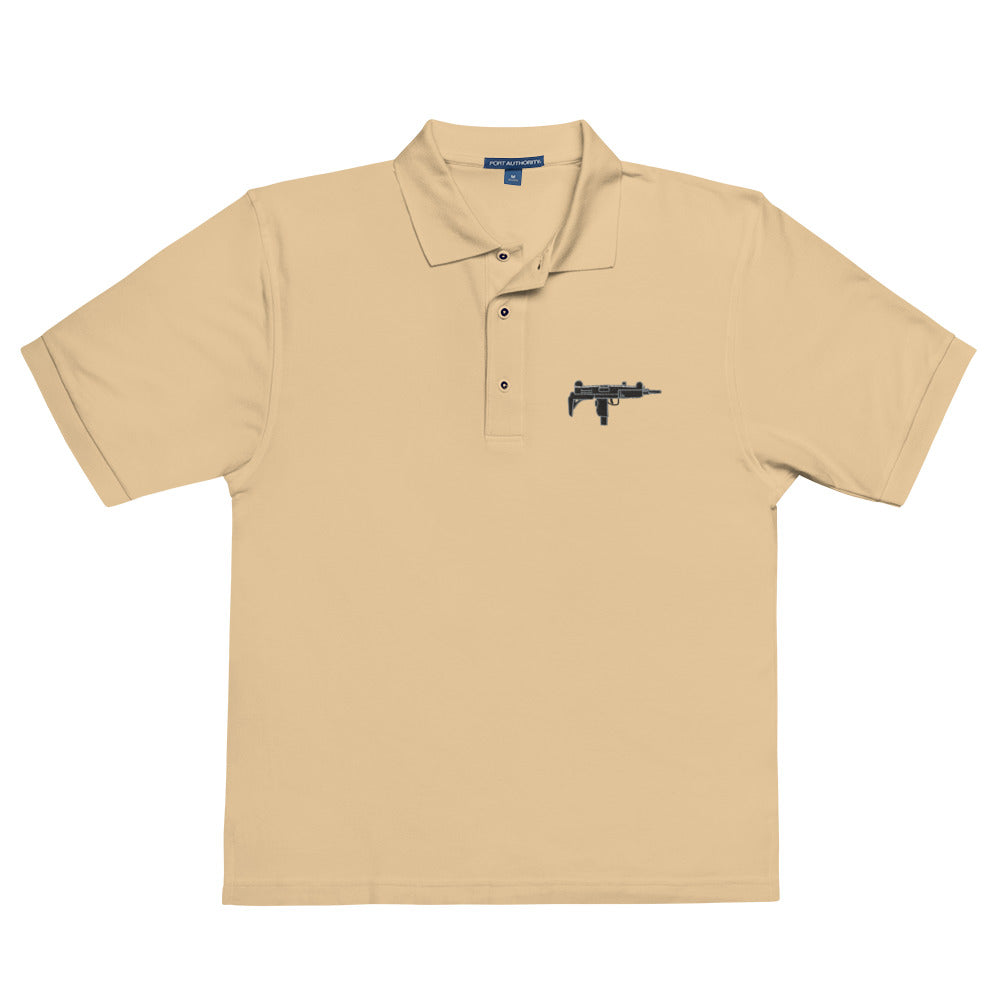 Uzi Men's Embroidered Polo