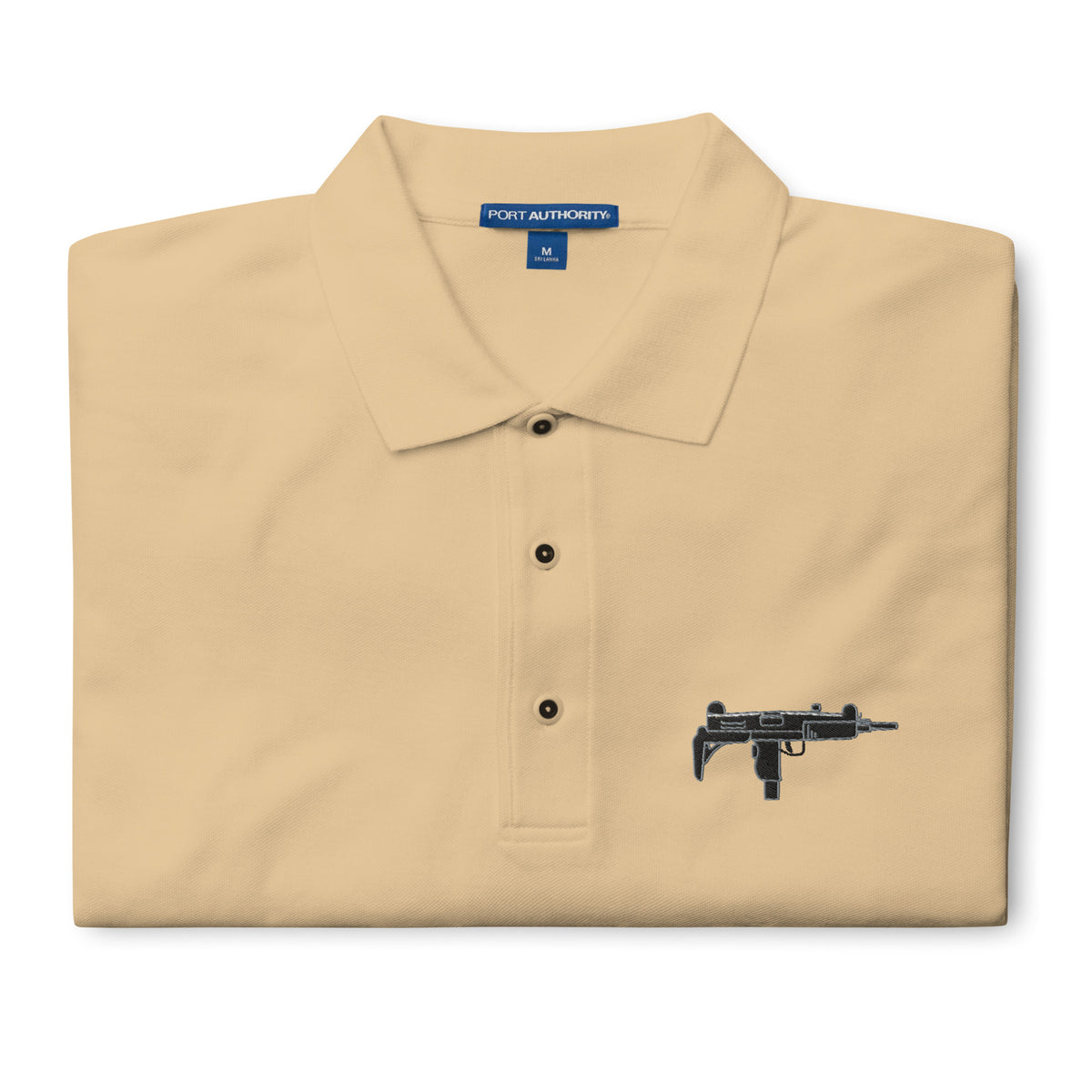 Uzi Men&#39;s Embroidered Polo