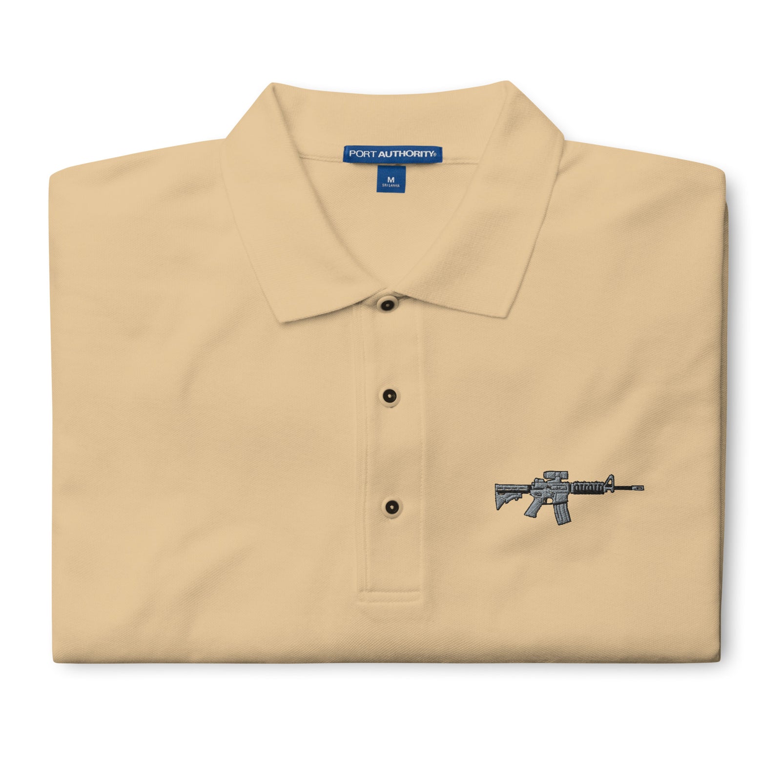 AR-15 Embroidered Men's Polo