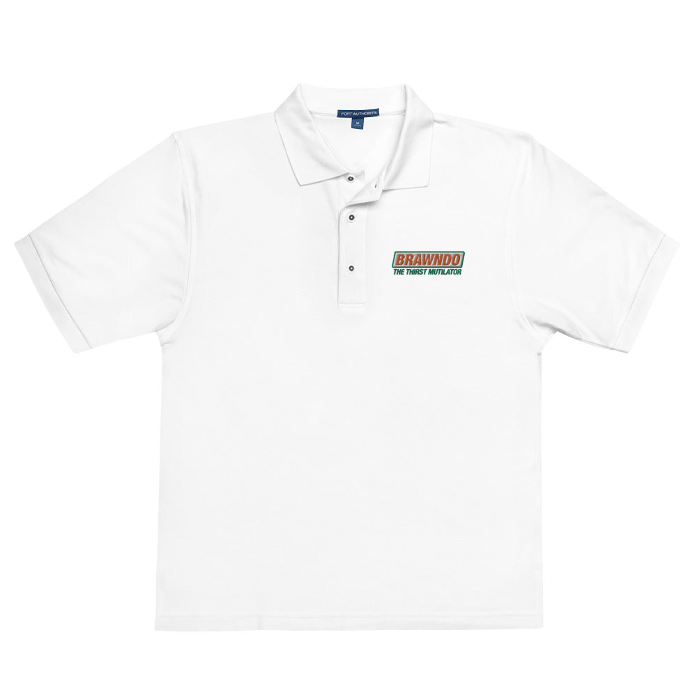 Brawndo the Thirst Mutilator Men's Polo