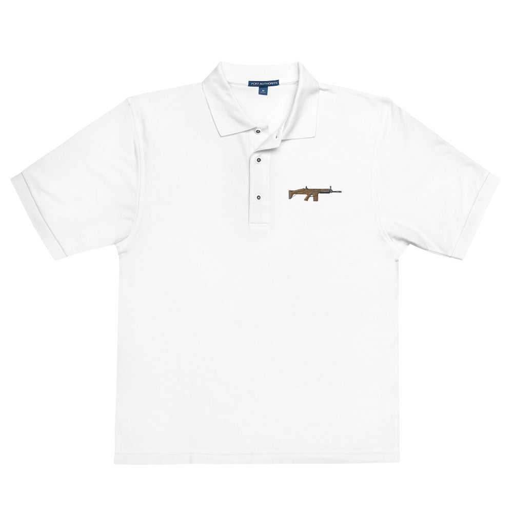 SCAR Embroidered Men&#39;s Polo