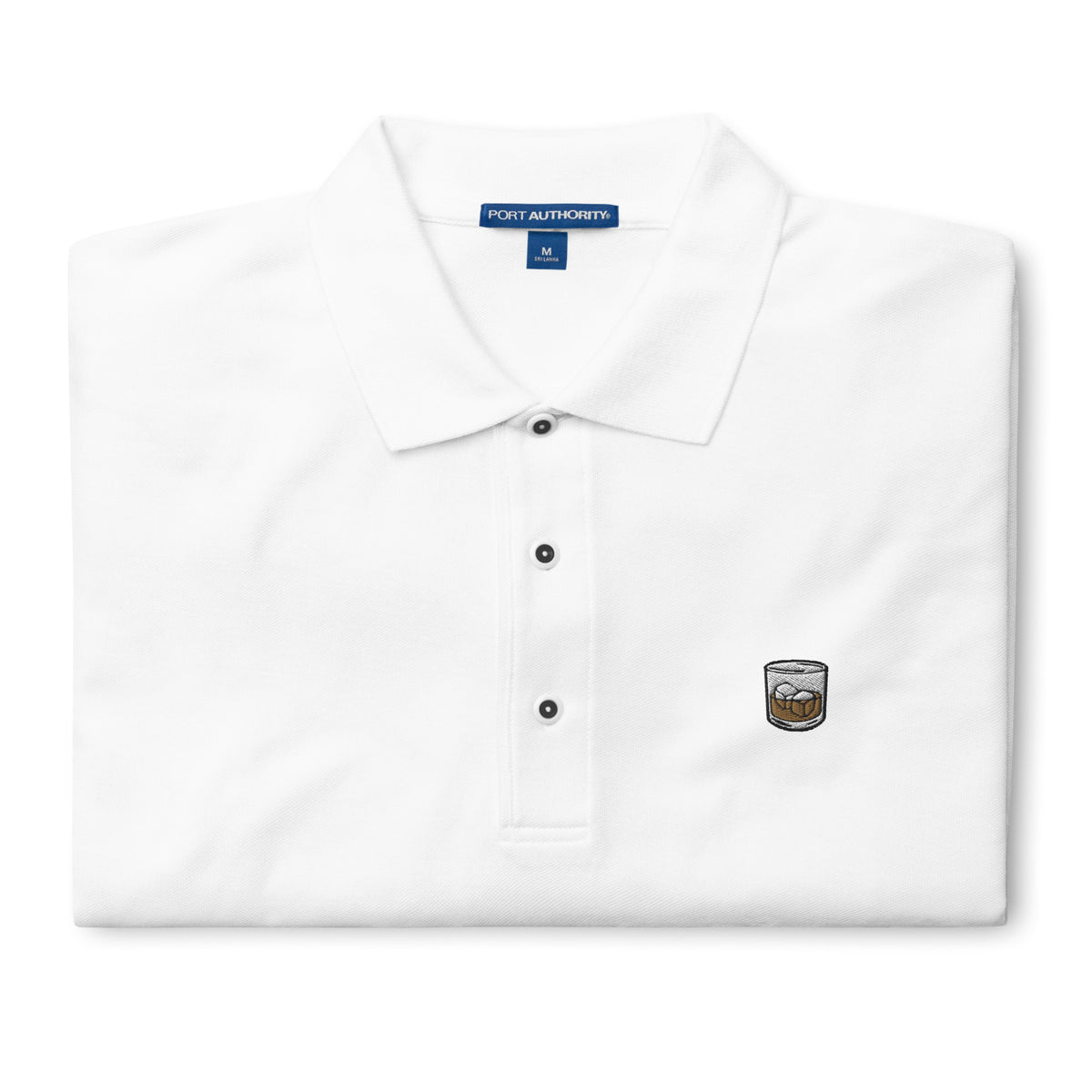 Whiskey Lowball Men&#39;s Polo