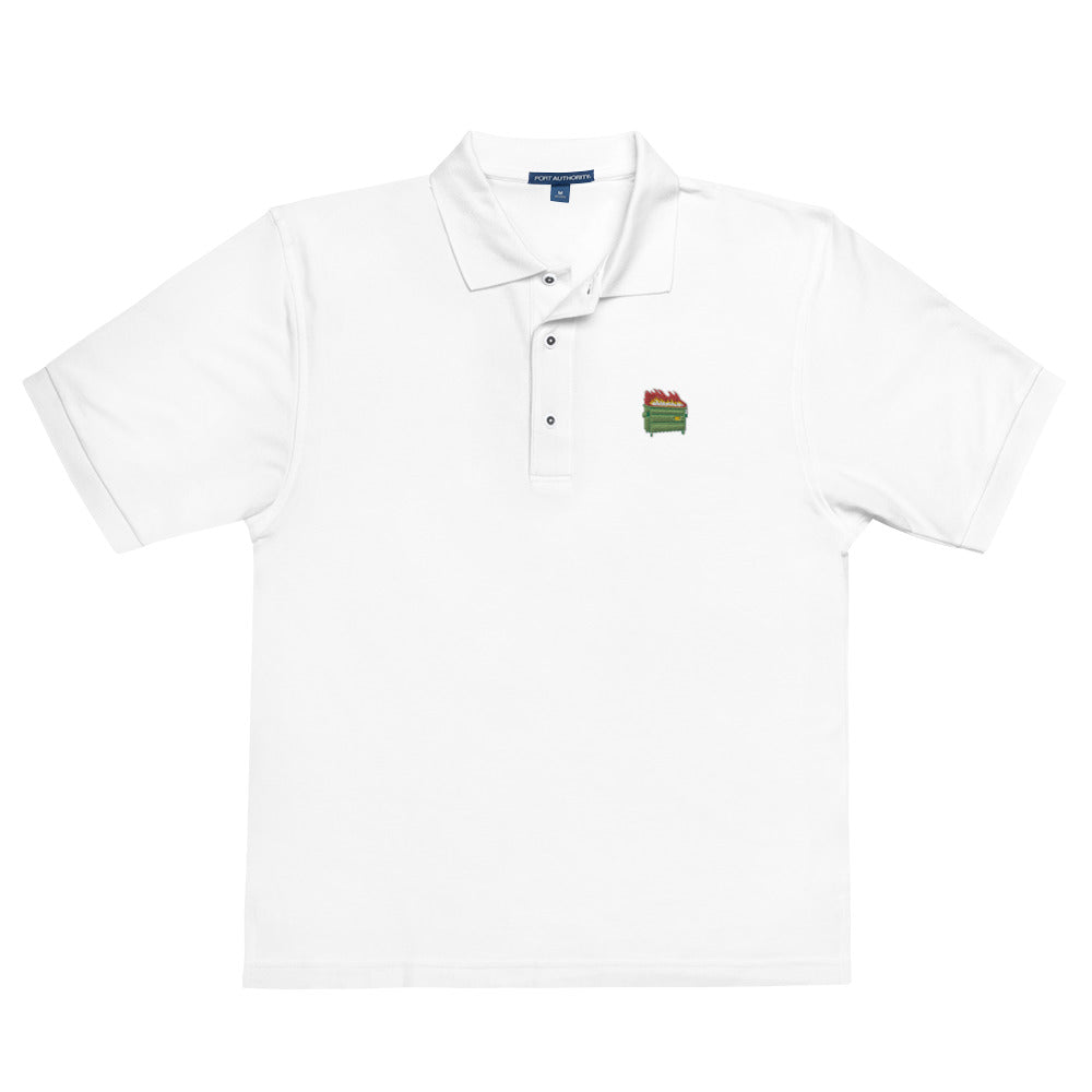 Dumpster Fire Men's Polo