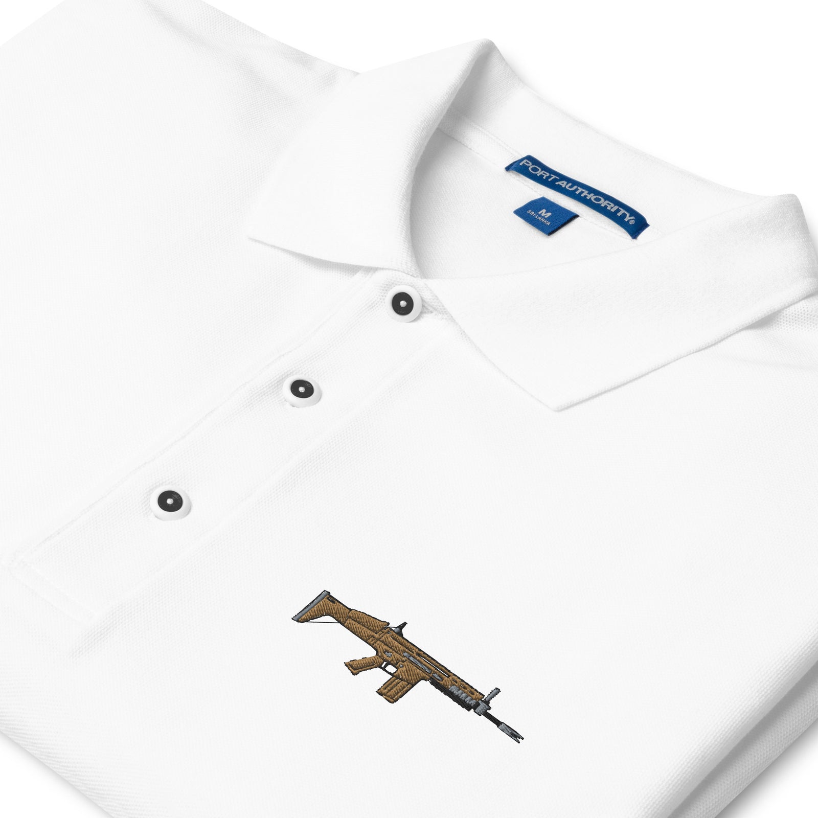 SCAR Embroidered Men's Polo