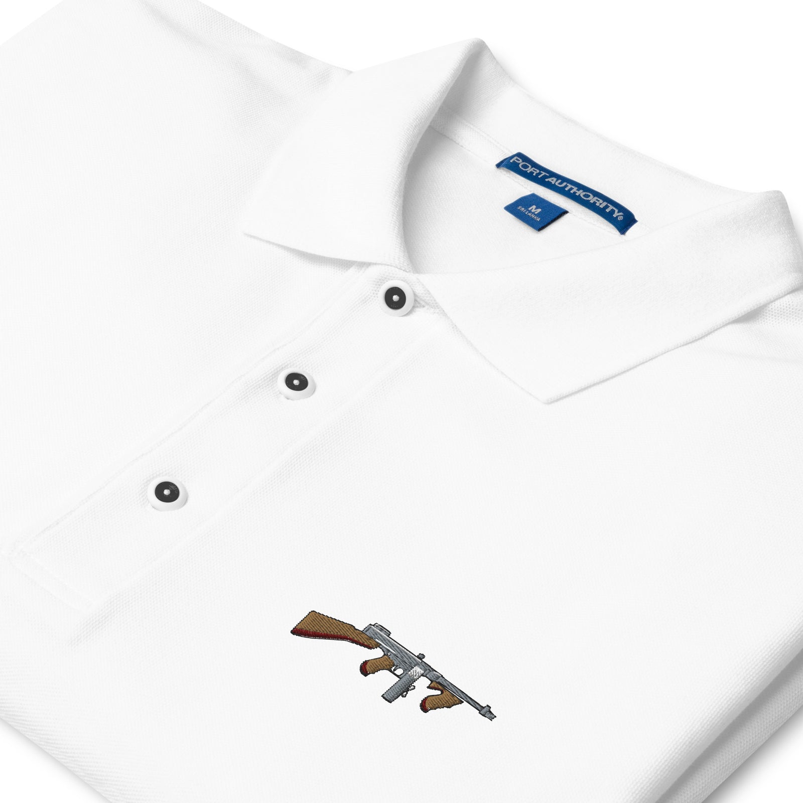 Tommy Gun Men's Polo Drum Mag