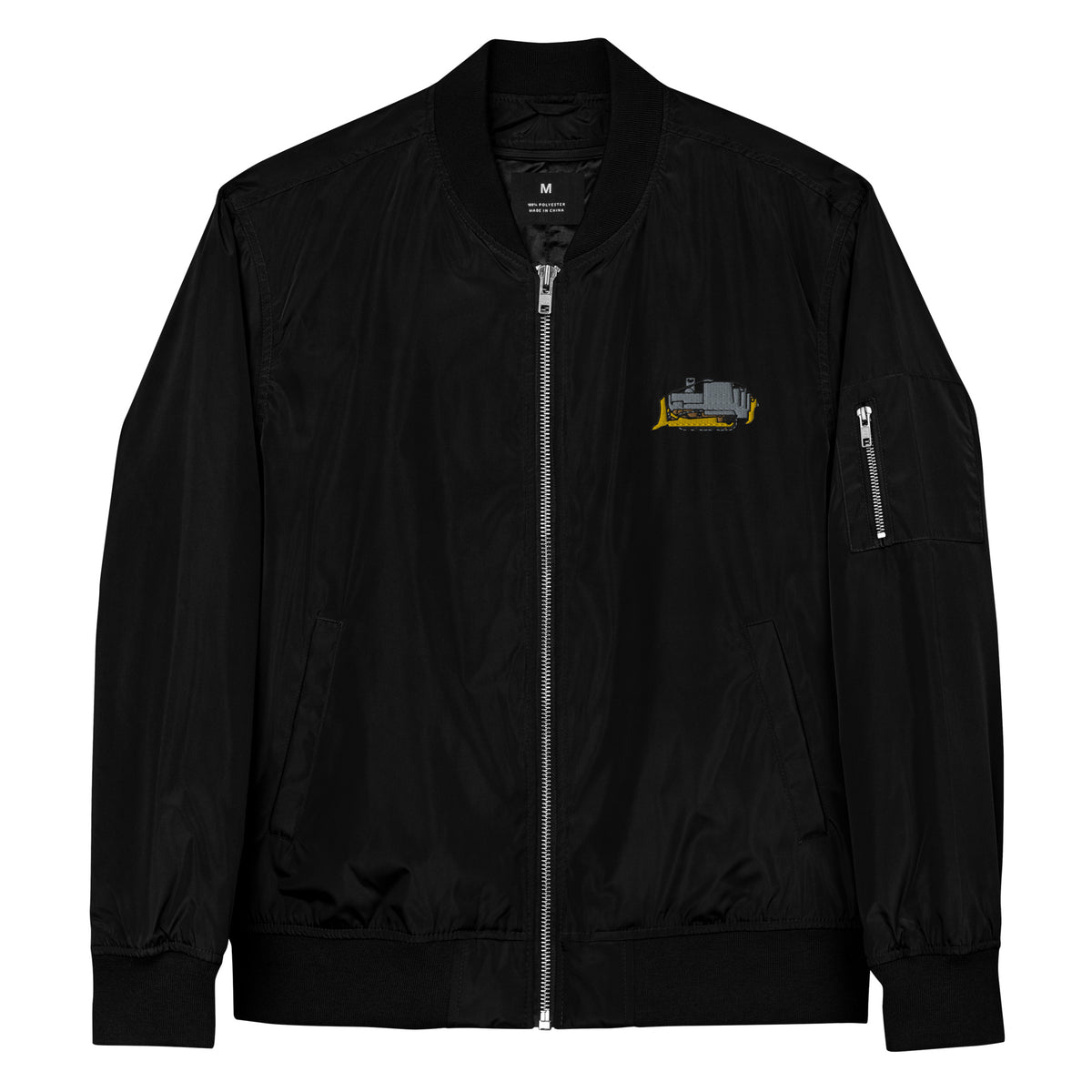 Heemeyer&#39;s Mountain View Muffler Bomber Jacket