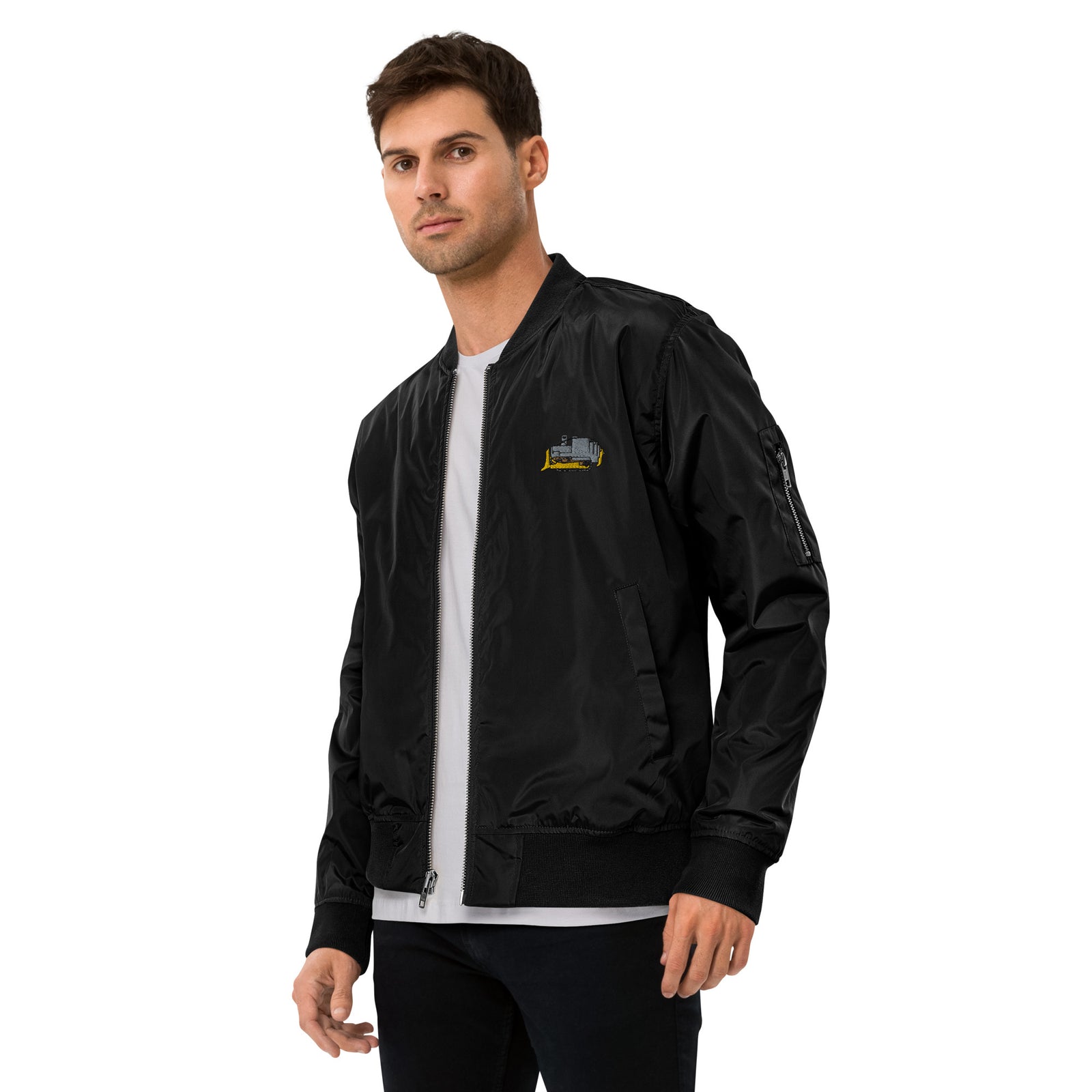 Heemeyer's Mountain View Muffler Bomber Jacket