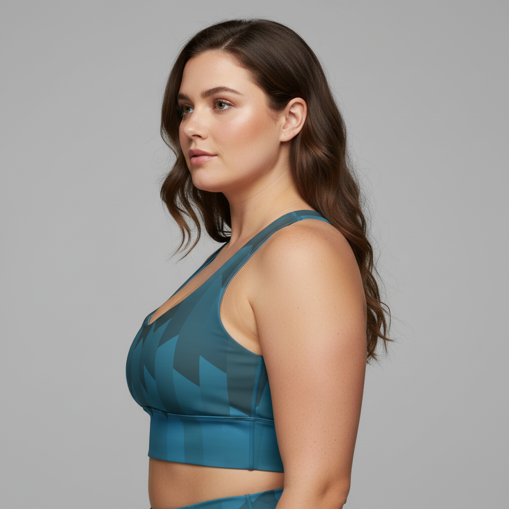 Isprinsessa Longline sports bra