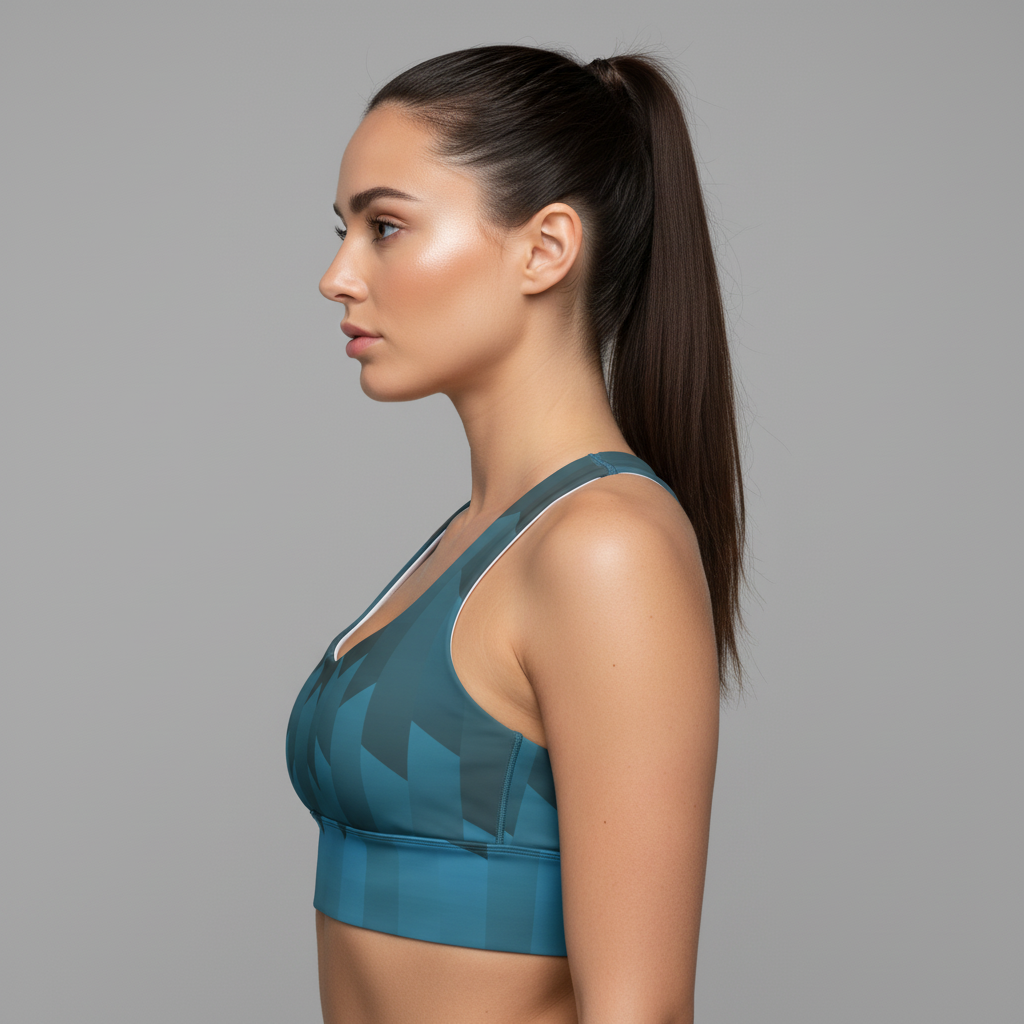 Isprinsessa Longline sports bra