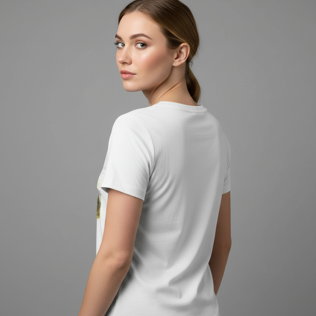 The Overlook Hotel Women’s Relaxed V-neck T-shirt