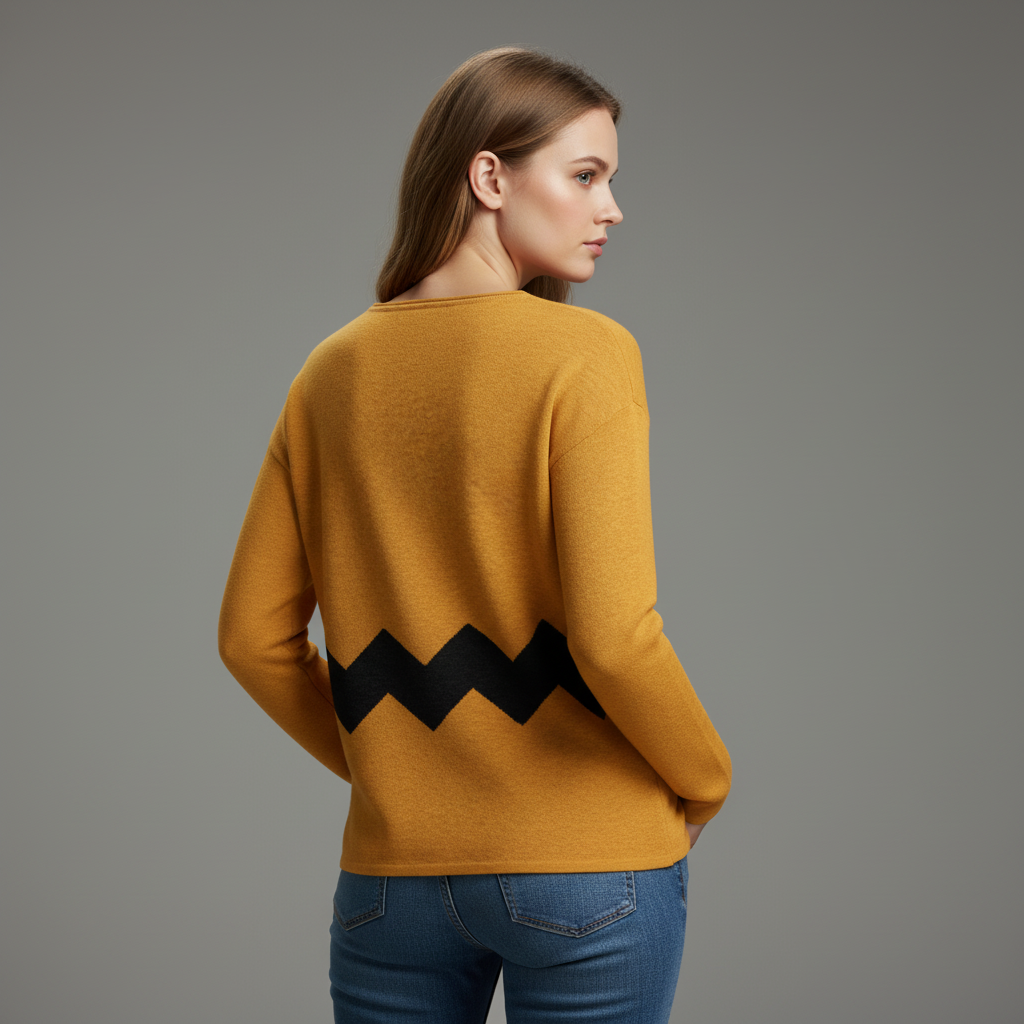 Chuck Brown Women’s Straight Bottom Knitted Sweater