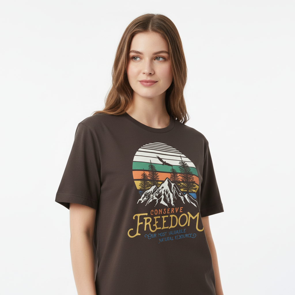 Conserve Freedom Graphic T-Shirt