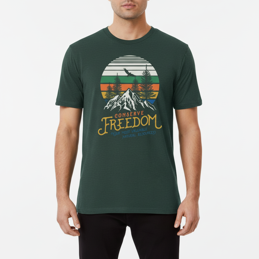 Conserve Freedom Graphic T-Shirt