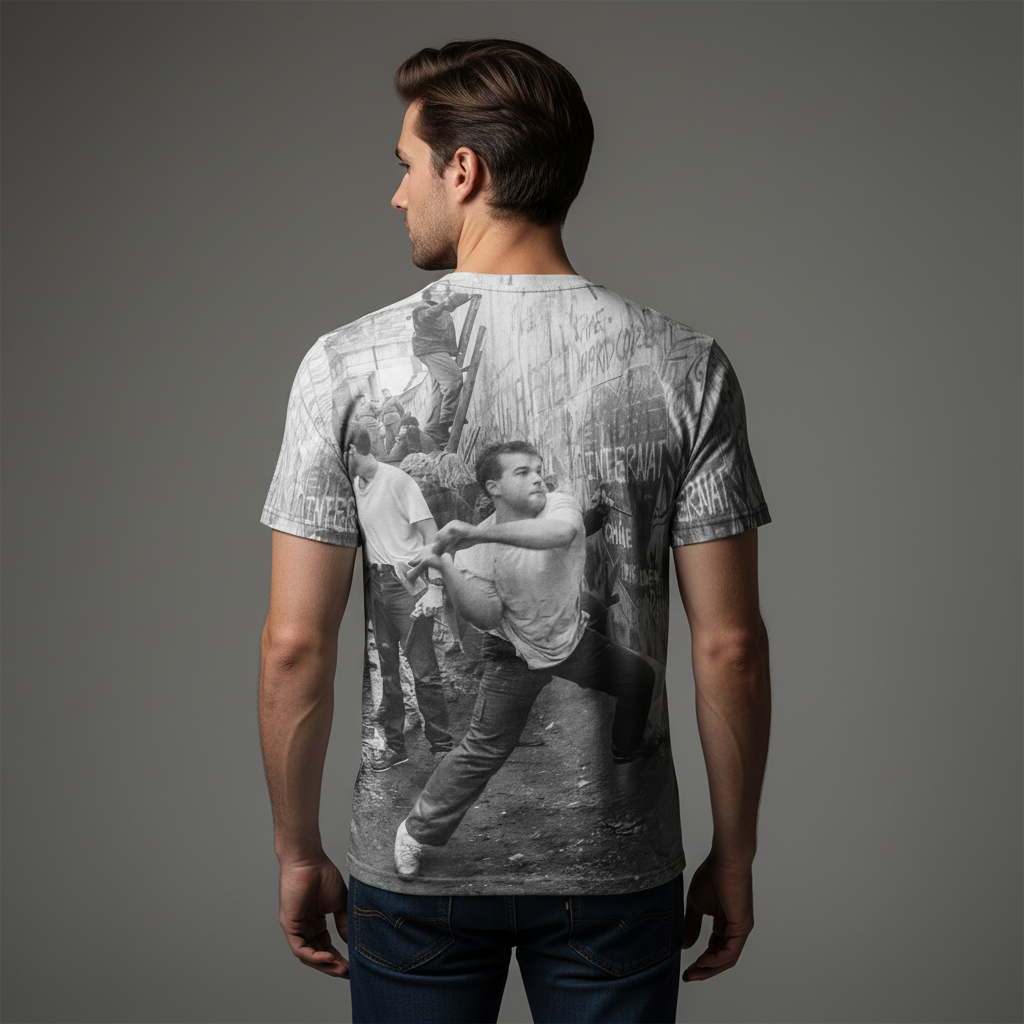 Berlin Wall Men’s Cotton T-Shirt