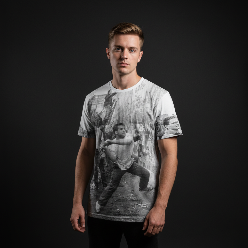 Berlin Wall Men’s Cotton T-Shirt