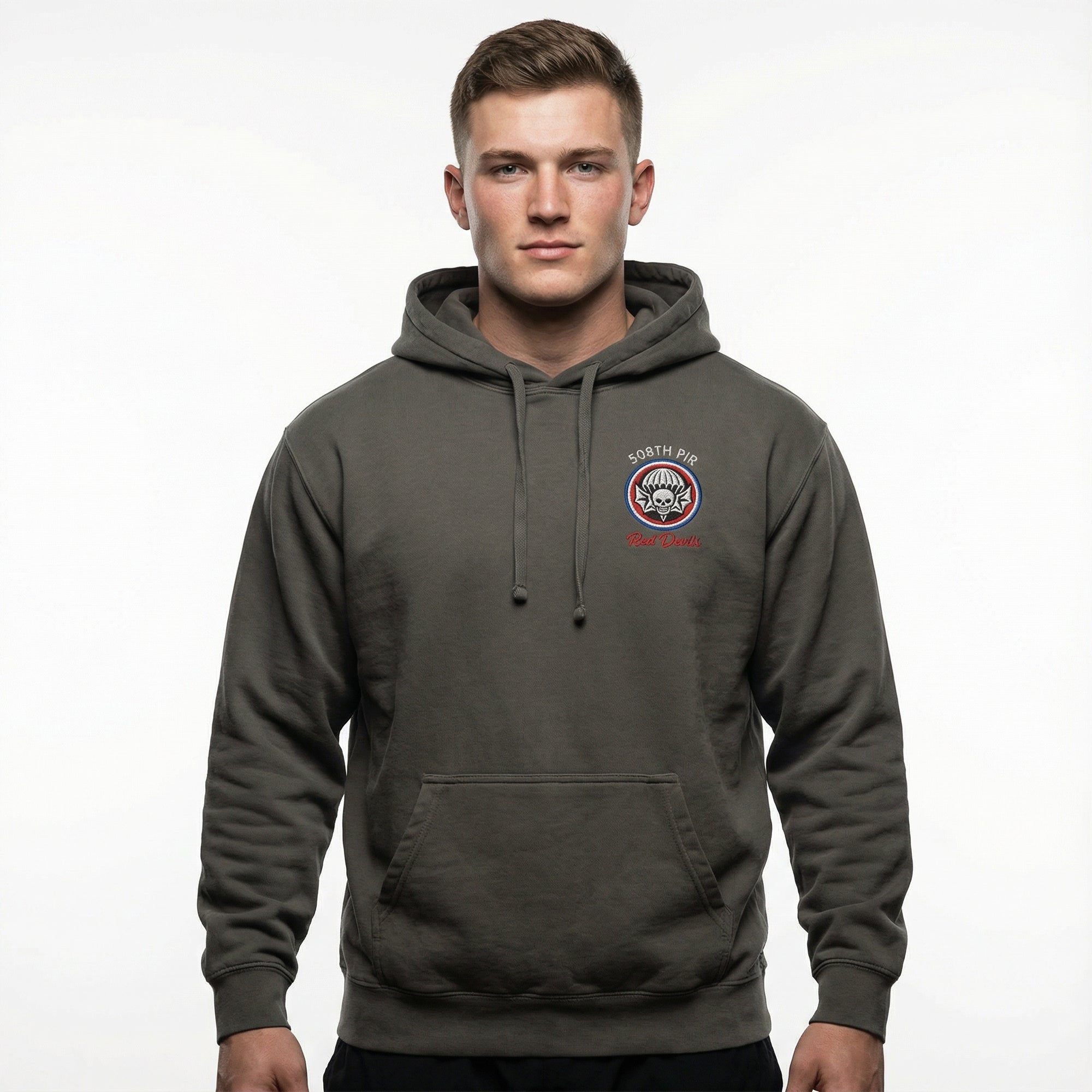 WWII U.S. Army 508th Parachute Infantry Regiment Garment-dyed Hoodie