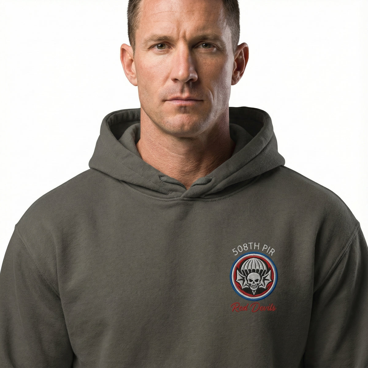 WWII U.S. Army 508th Parachute Infantry Regiment Garment-dyed Hoodie