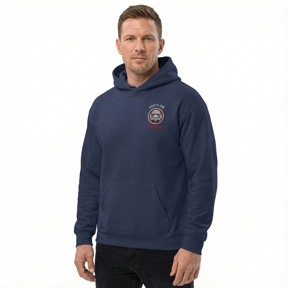 WWII U.S. Army 508th Parachute Infantry Regiment Garment-dyed Hoodie