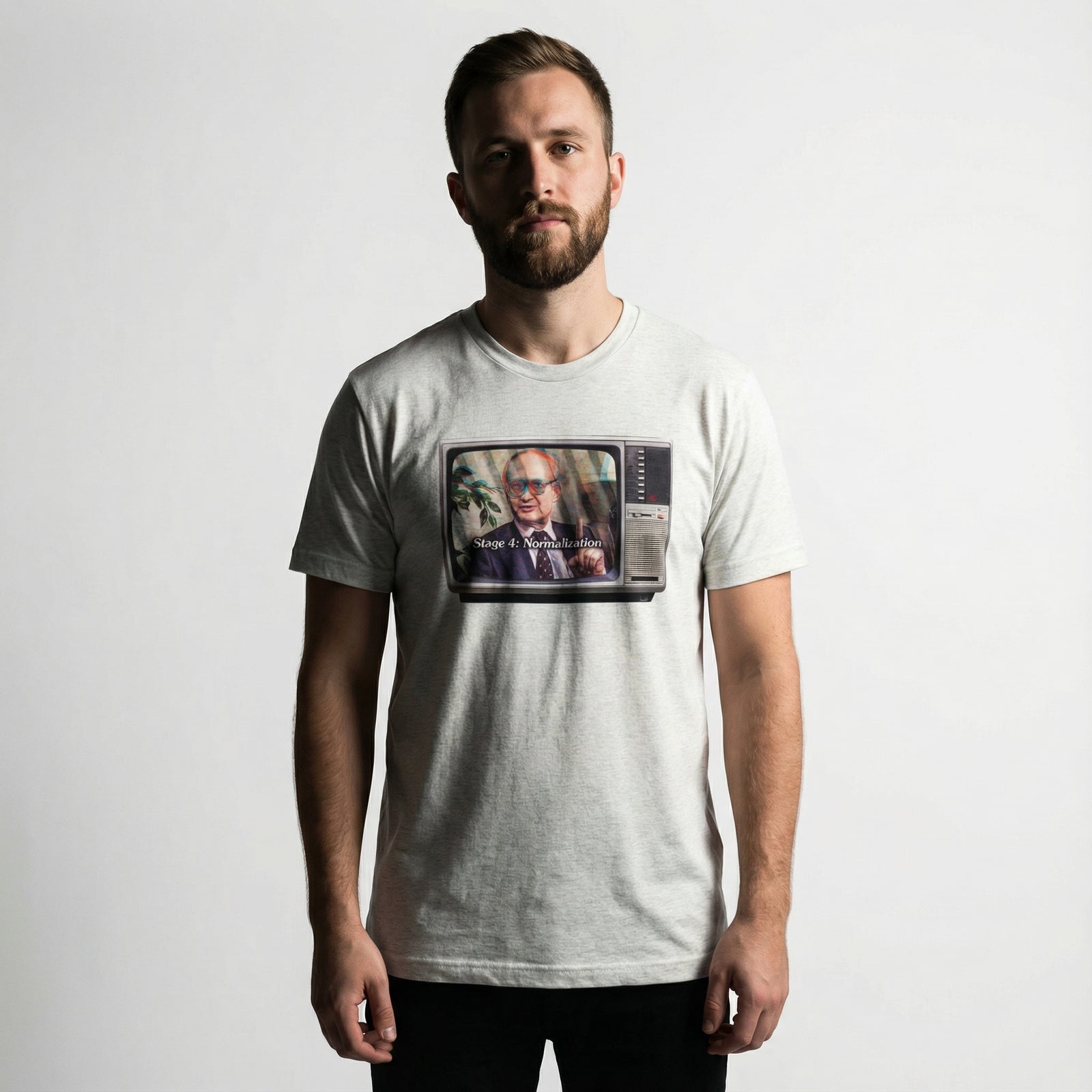 Yuri Bezmenov The Fourth Stages of Ideological Subversion Short-Sleeve Graphic T-Shirt