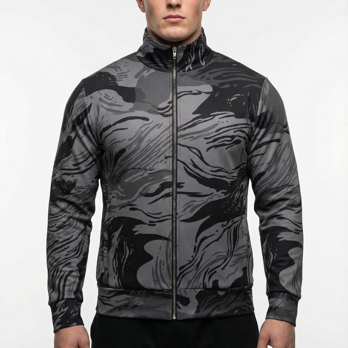 Night Shift Rhodesian Brushstroke Unisex track jacket