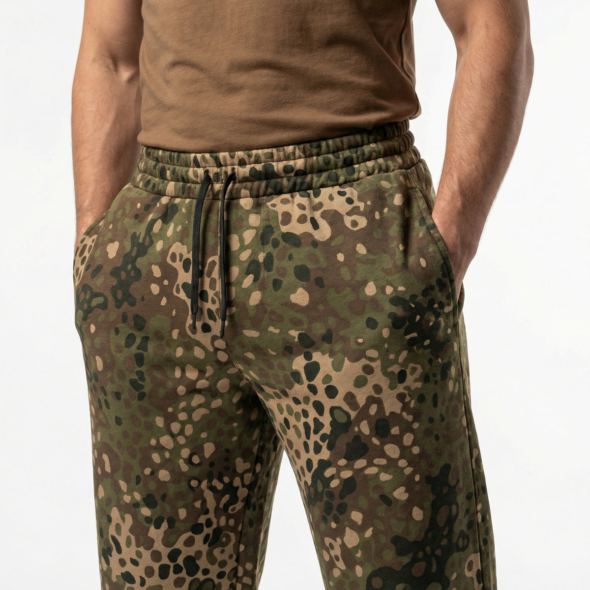 Erbsenmuster Track Pant