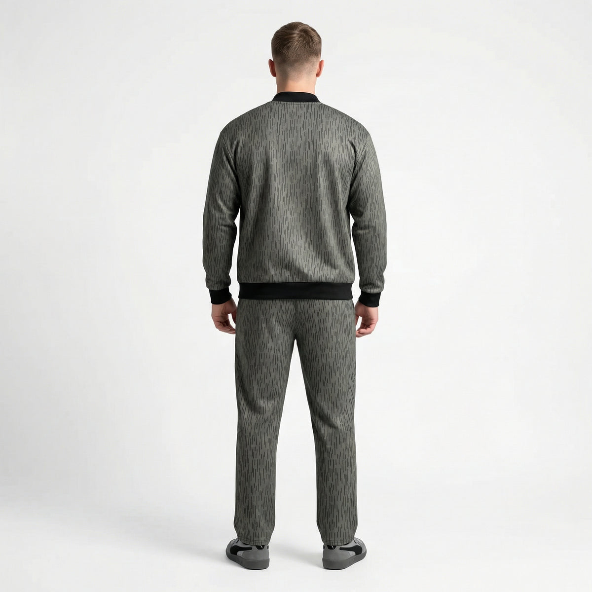 Strichtarn Raindrop Camo Bomber Track Jacket