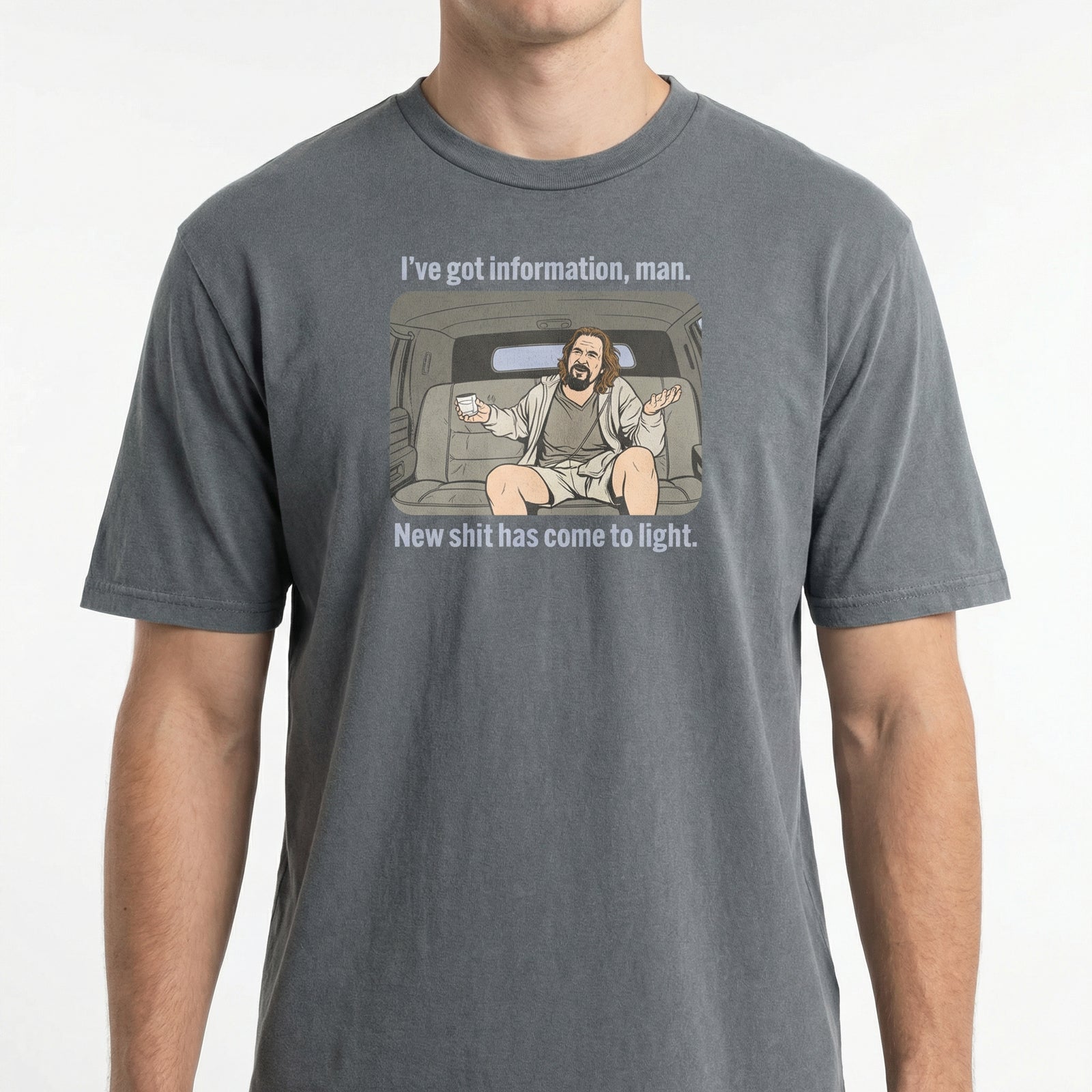 The Dude New Information Has Come to Light Vintage T-Shirt