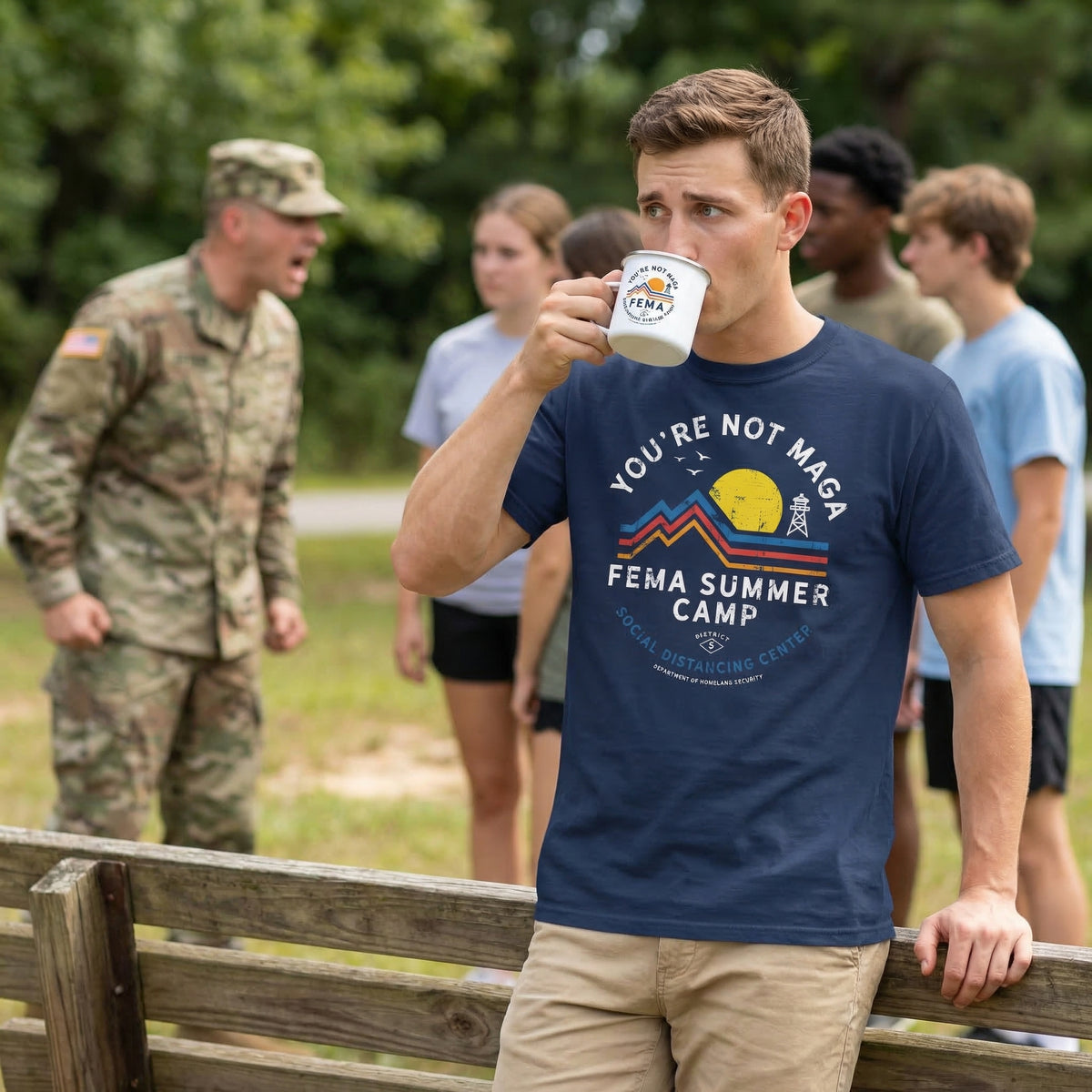 MAGA Reeducation Summer Camp Heavy Tee