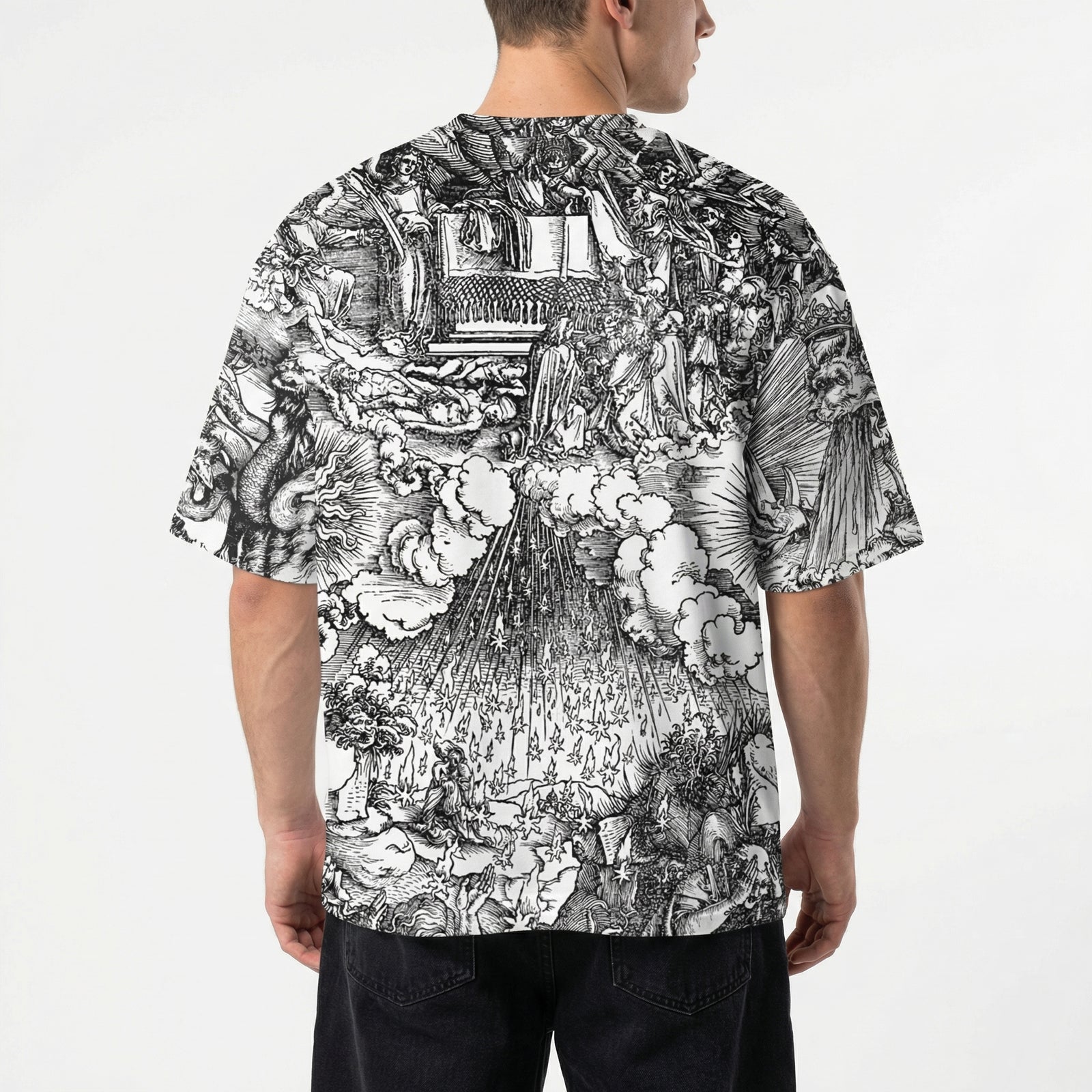 The Apocalypse Oversized Maximalist Cotton T-shirt