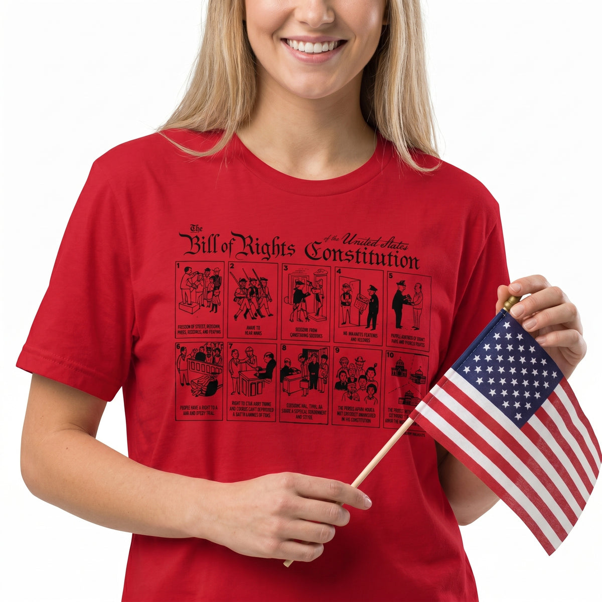 The Illustrated Bill of Rights T-Shirt