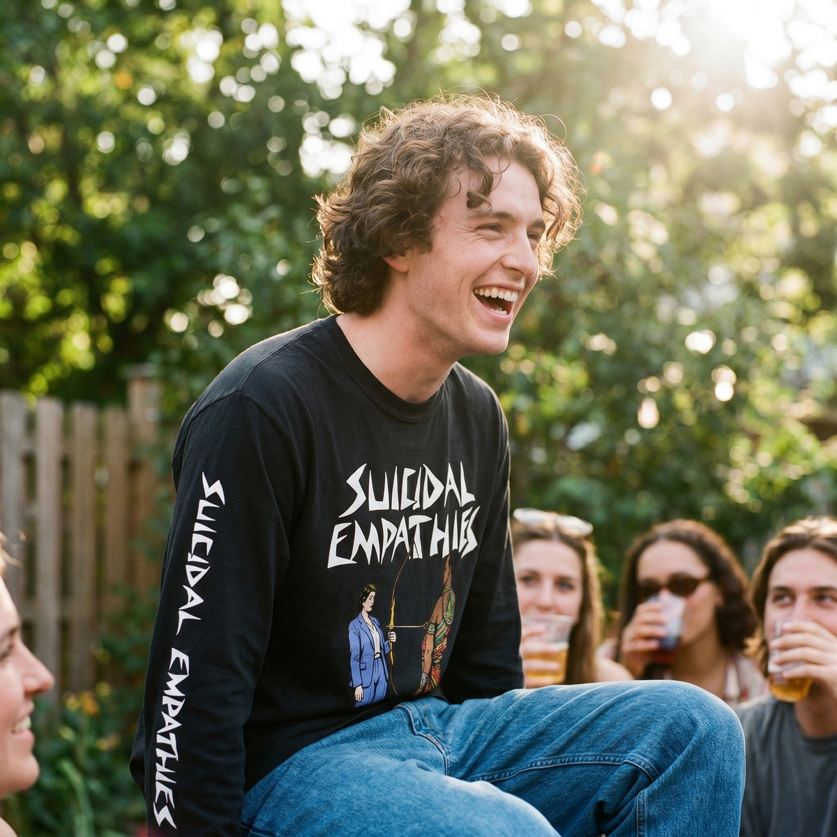 Suicidal Empathies Heavyweight Long Sleeve