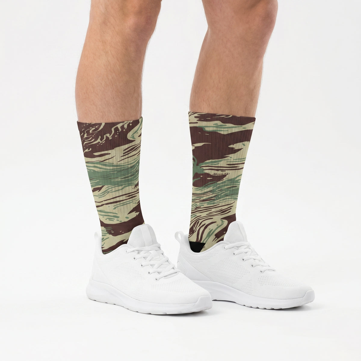 Rhodesian Brushstroke Bush Socks
