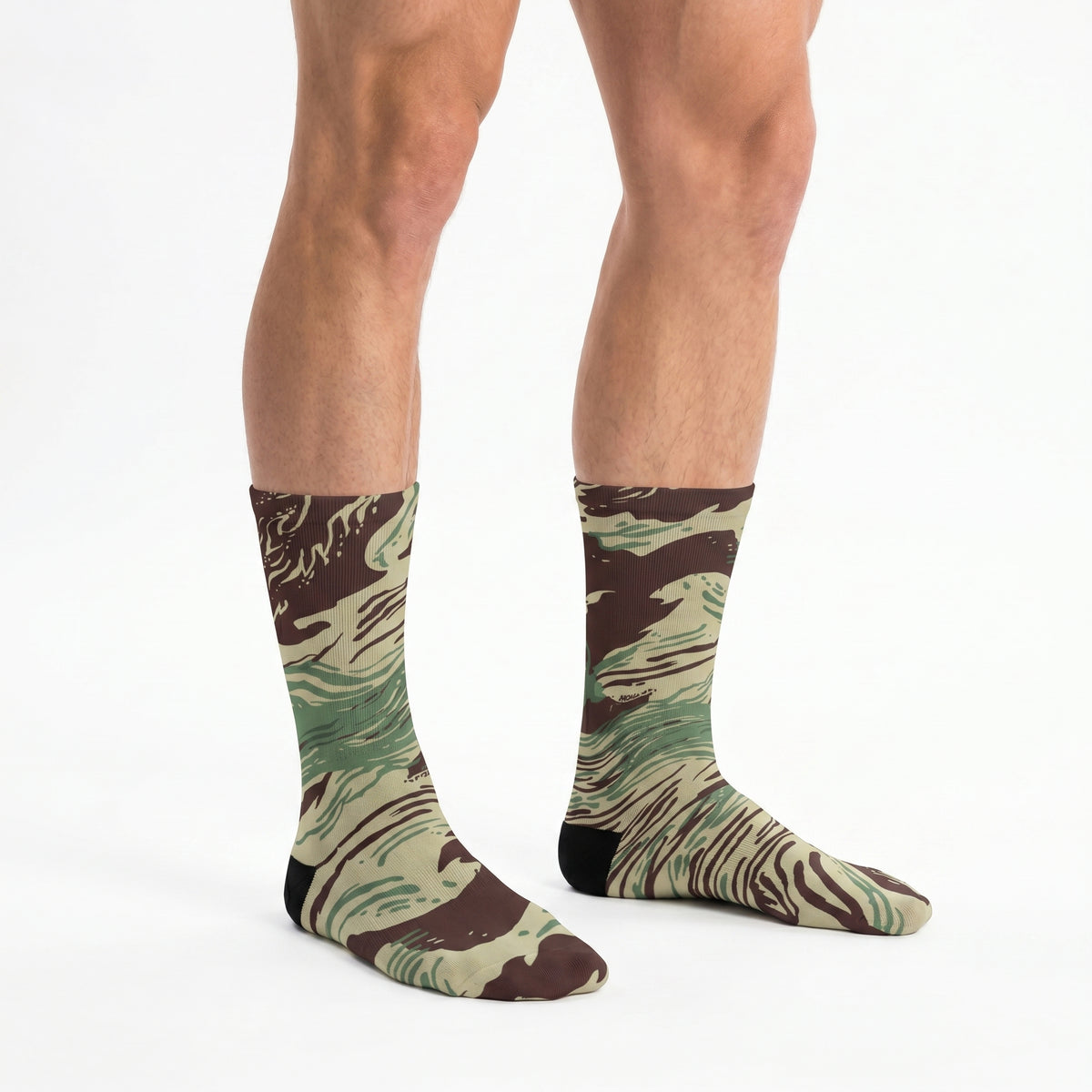 Rhodesian Brushstroke Bush Socks