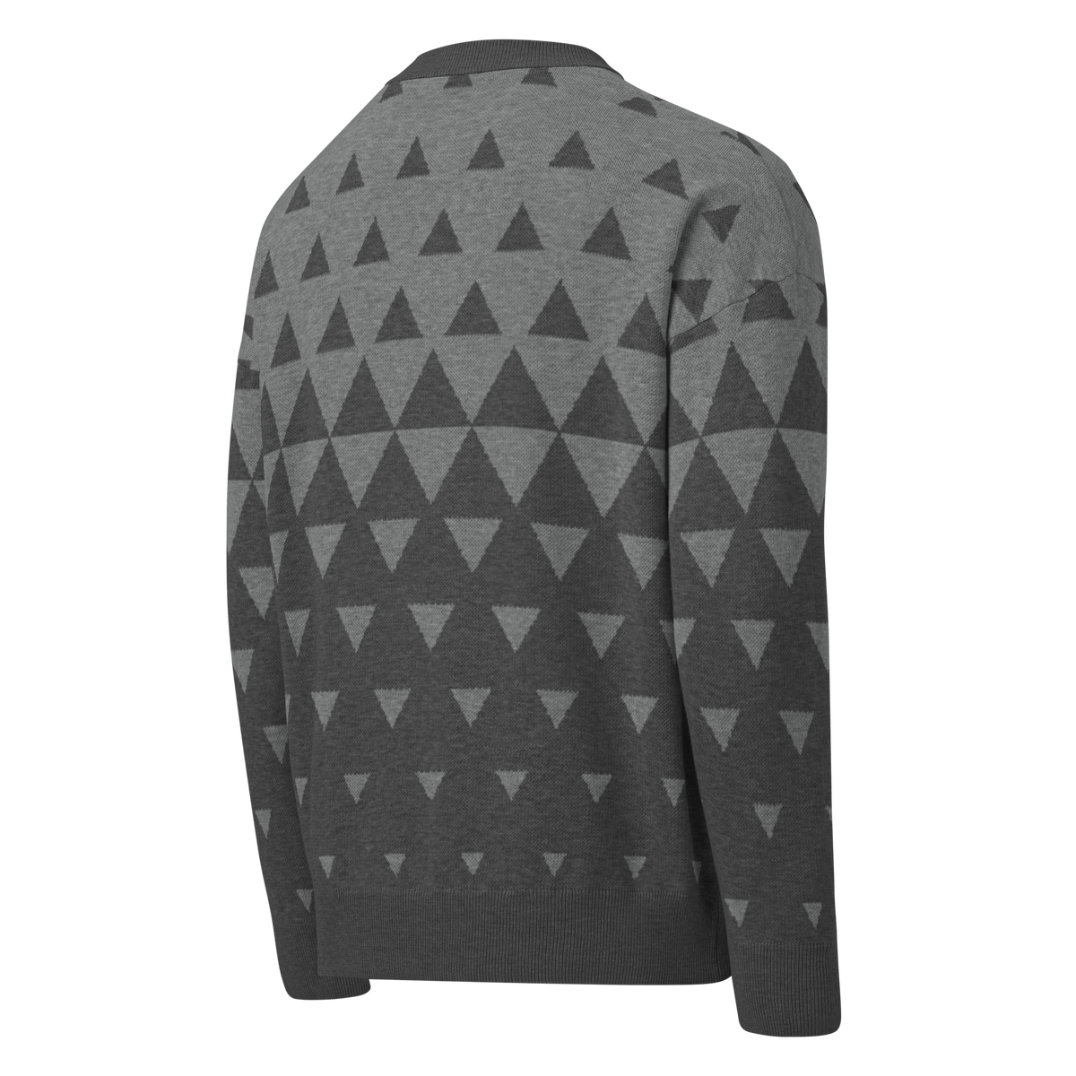 The Angle Relaxed Fit Knitted Crew Neck Sweater