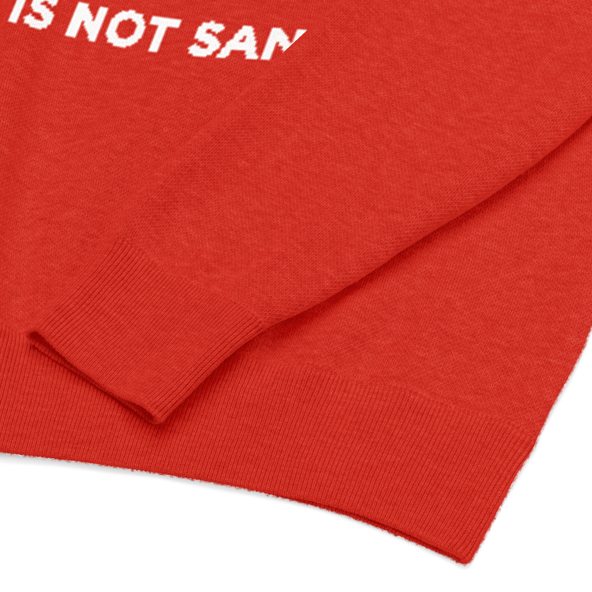 Karl Marx This Isn&#39;t Santa Relaxed Fit Knit Sweater