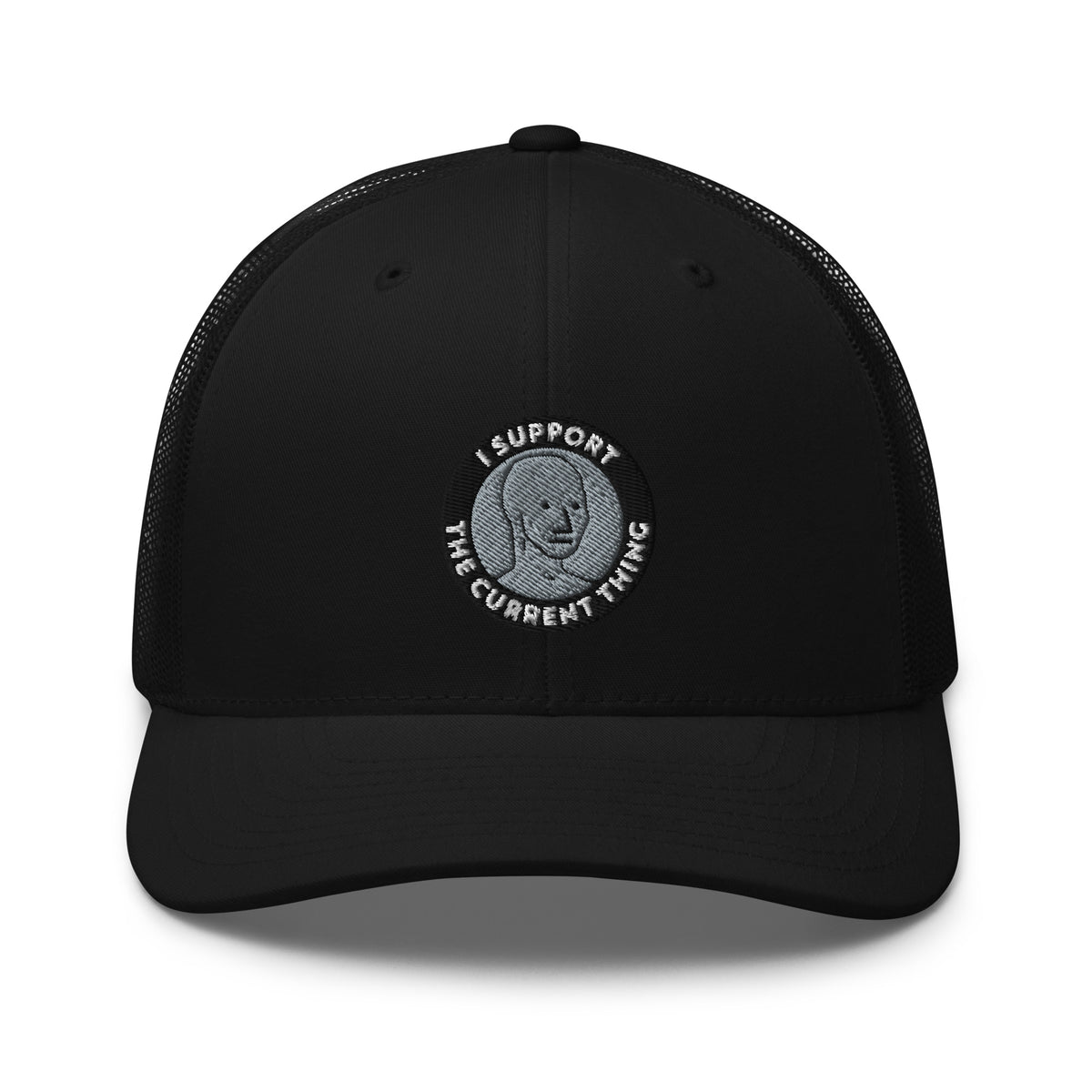 I Support the Current Thing NPC Trucker Cap