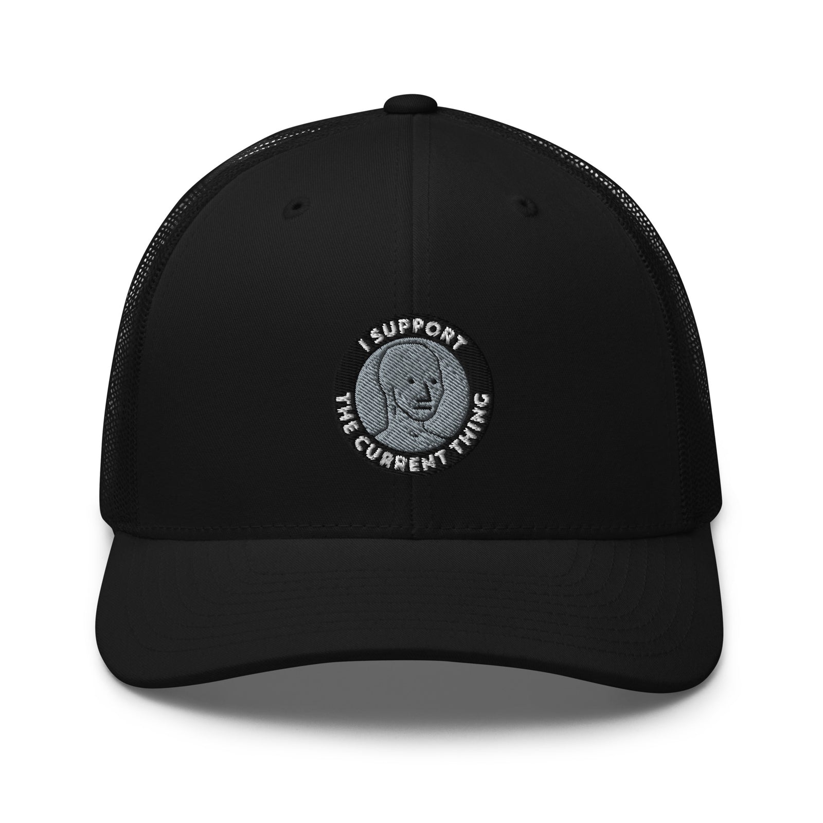 I Support the Current Thing NPC Trucker Cap