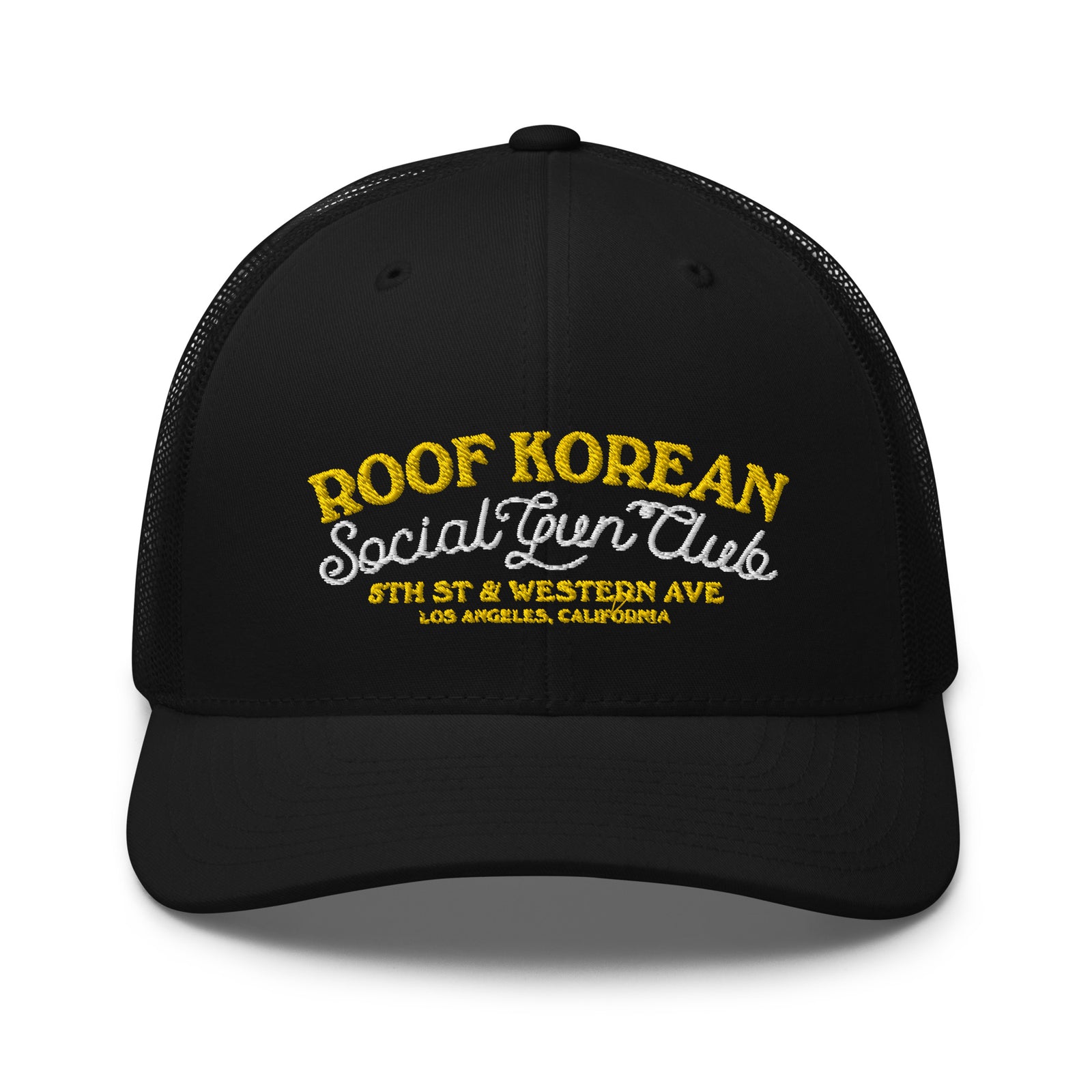 Roof Korean Social Gun Club Trucker Cap