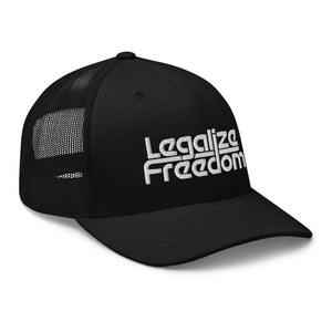 Legalize Freedom Retro Trucker Cap