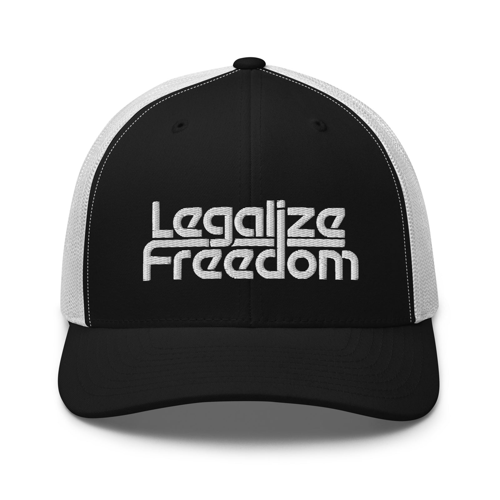 Legalize Freedom Retro Trucker Cap