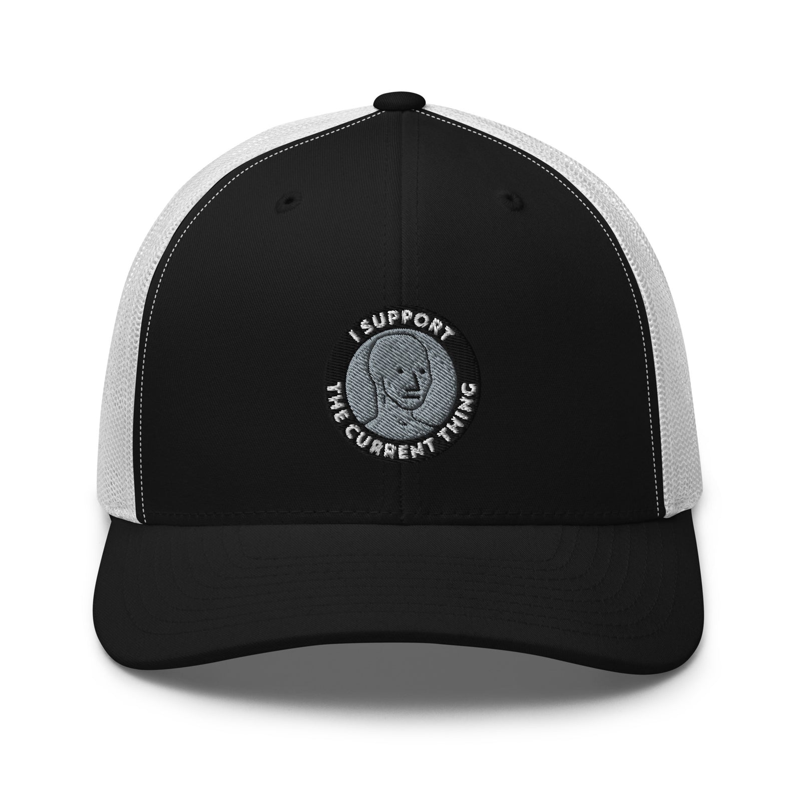 I Support the Current Thing NPC Trucker Cap