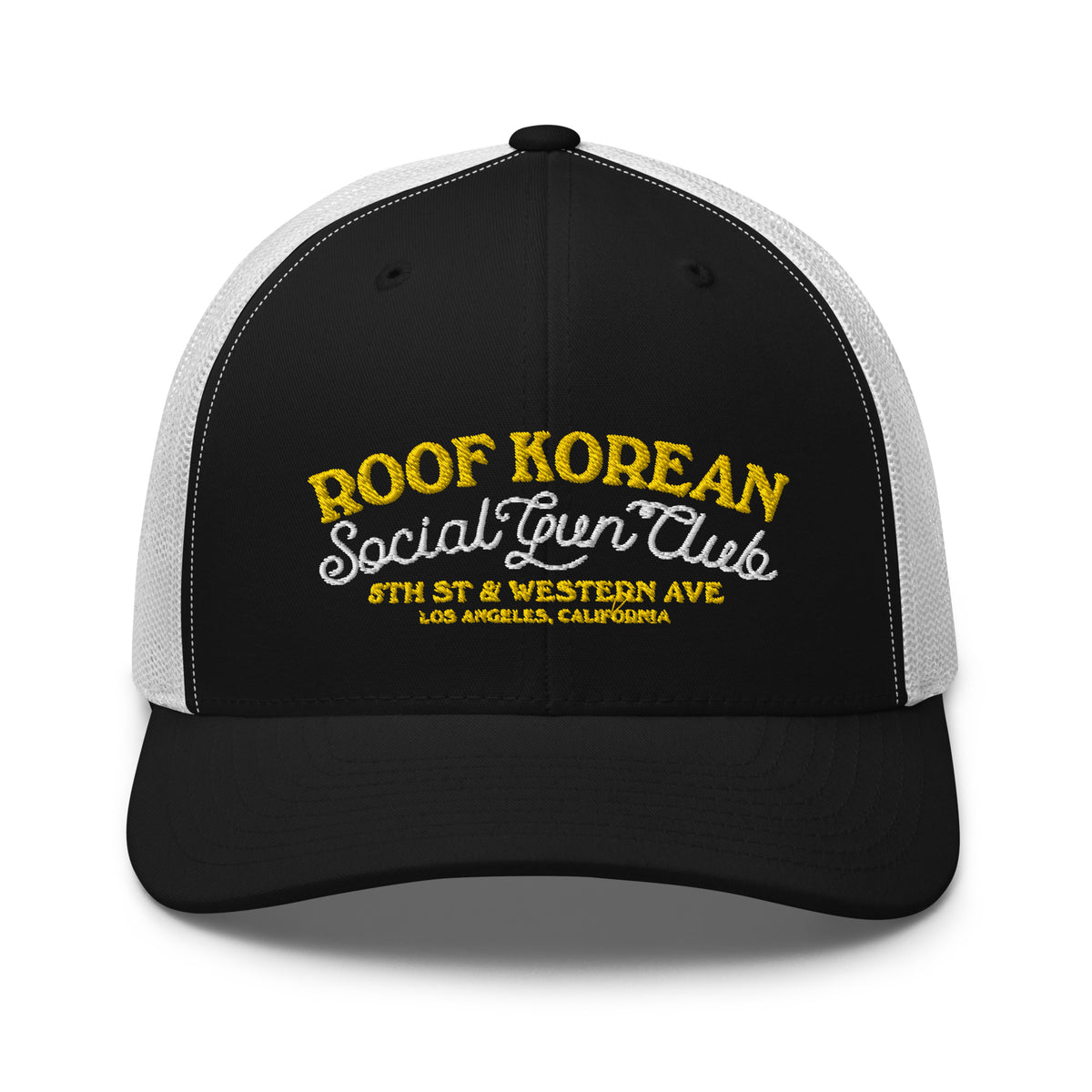 Roof Korean Social Gun Club Trucker Cap