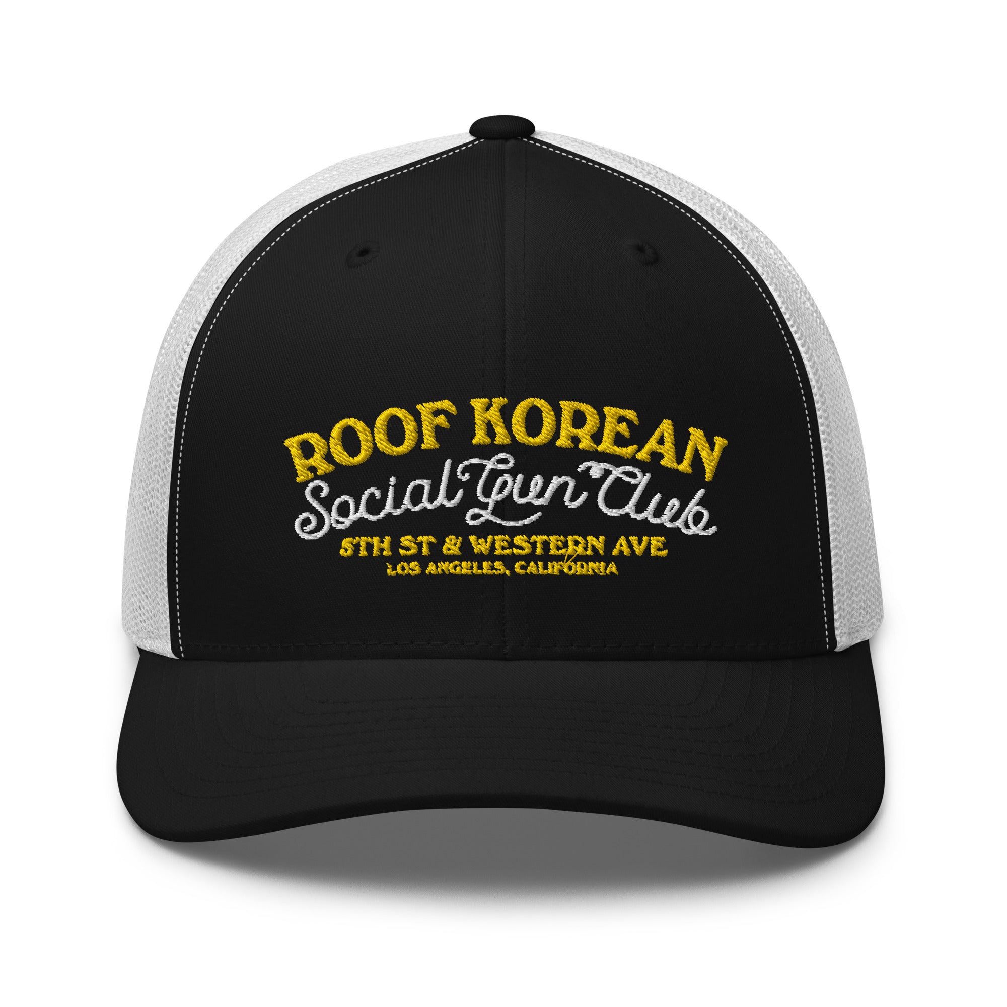 Roof Korean Social Gun Club Trucker Cap