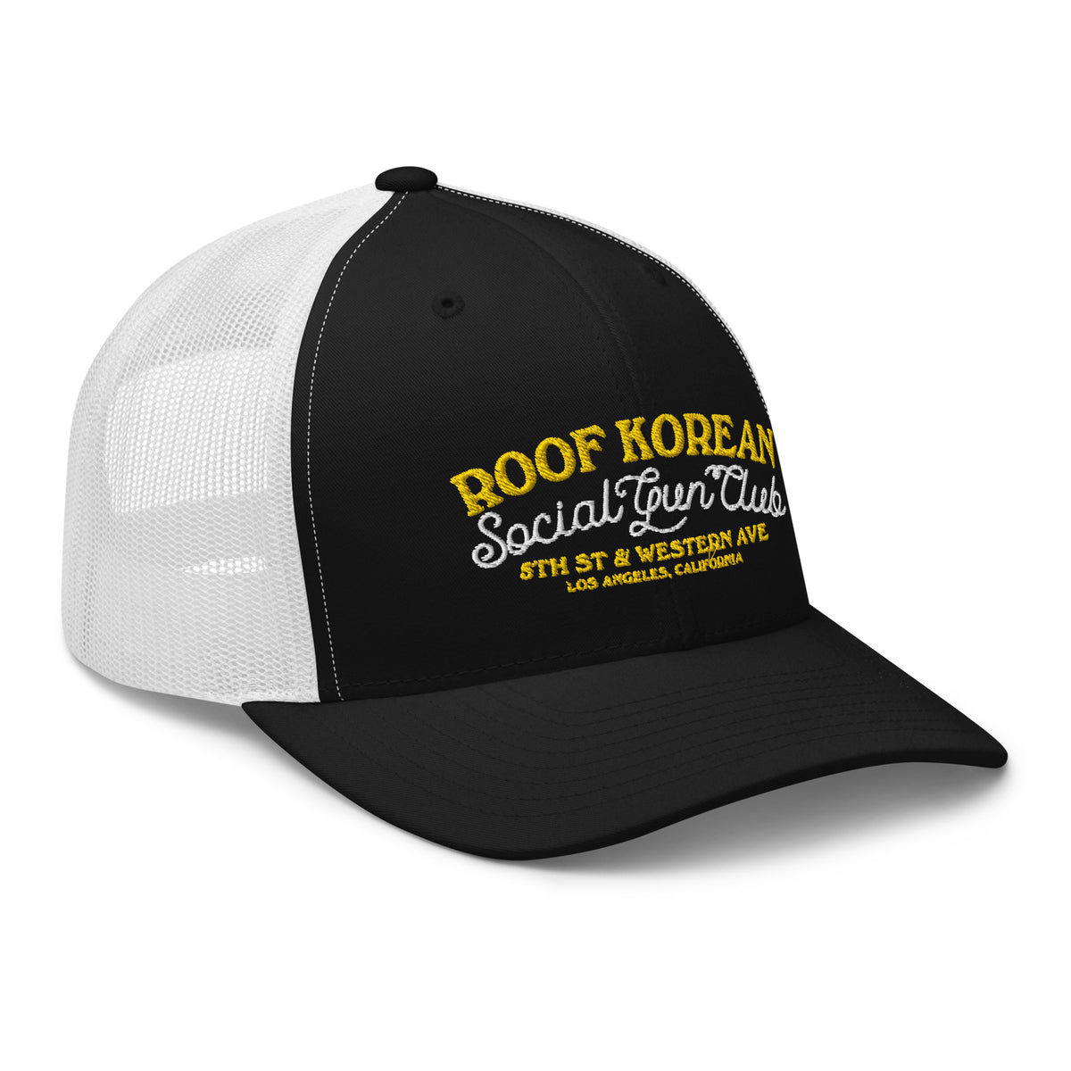 Roof Korean Social Gun Club Trucker Cap
