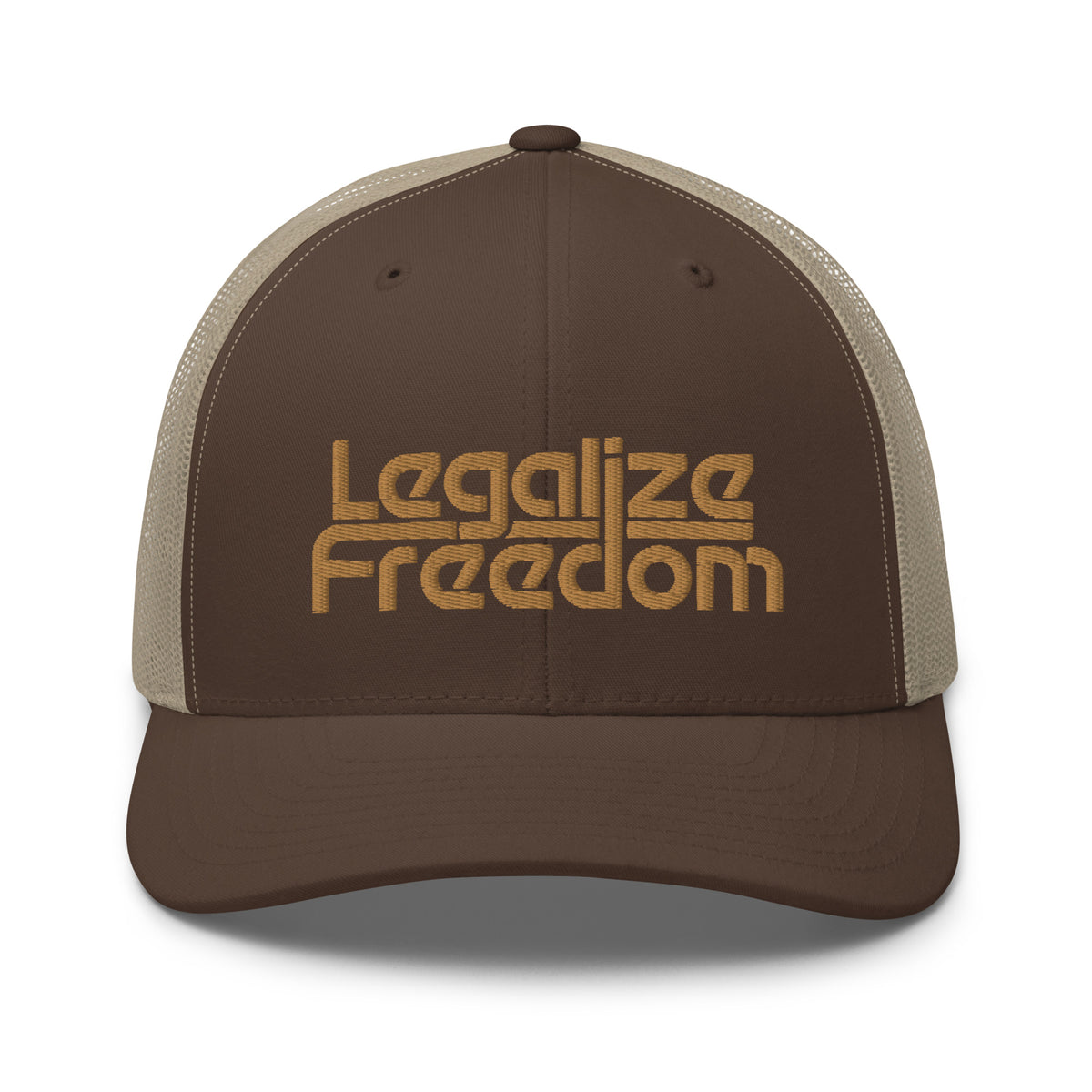 Legalize Freedom Retro Trucker Cap