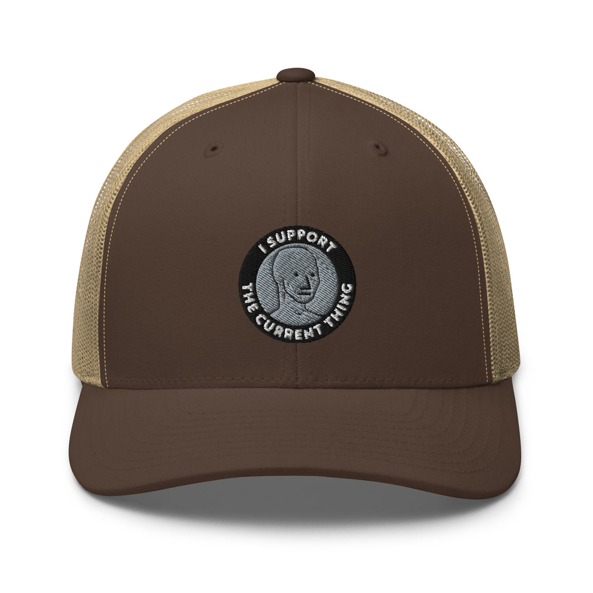 I Support the Current Thing NPC Trucker Cap