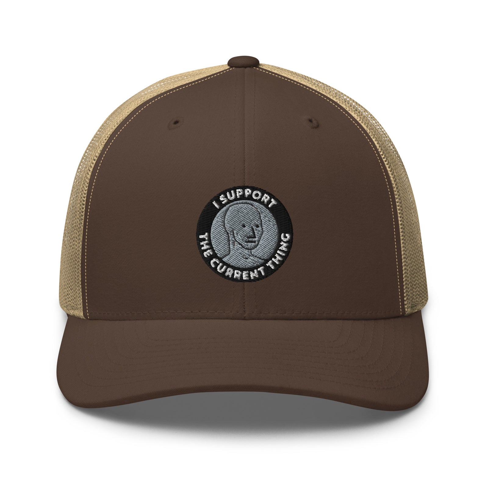 I Support the Current Thing NPC Trucker Cap